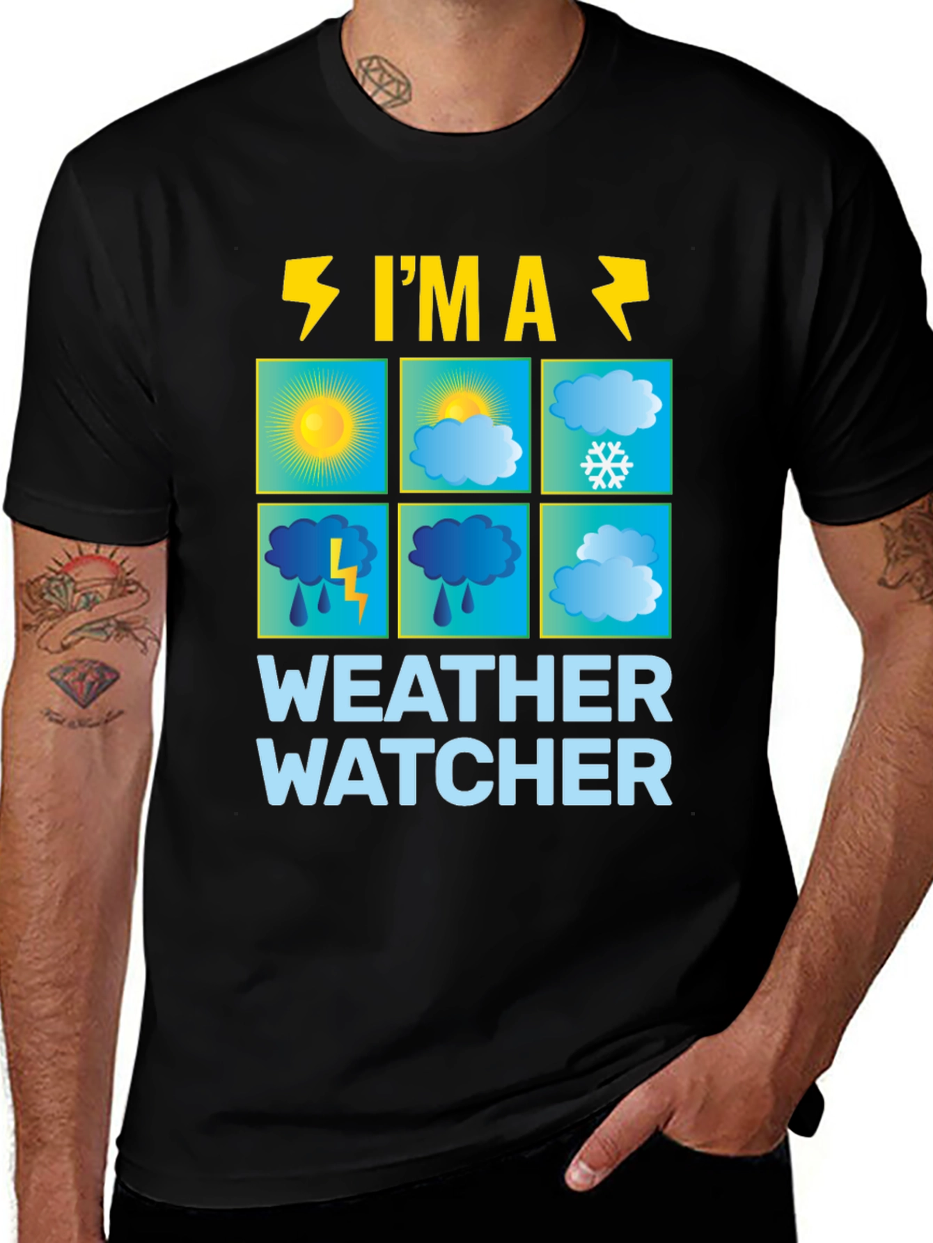 Variant 27 of I'm a Weather Watcher T-Shirt