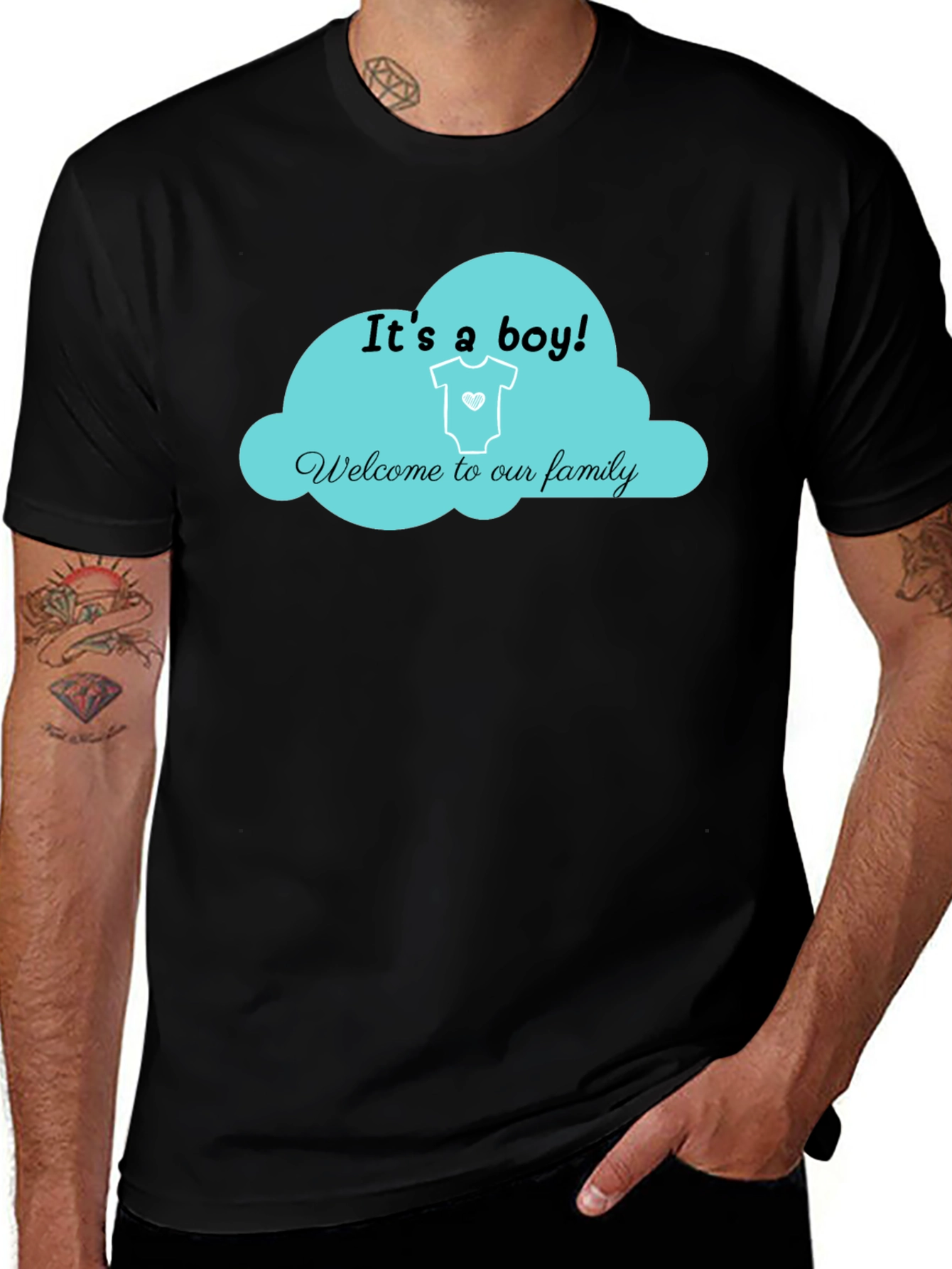 Variant 5 of It's a Boy! T-Shirt - Baby Shower Gift