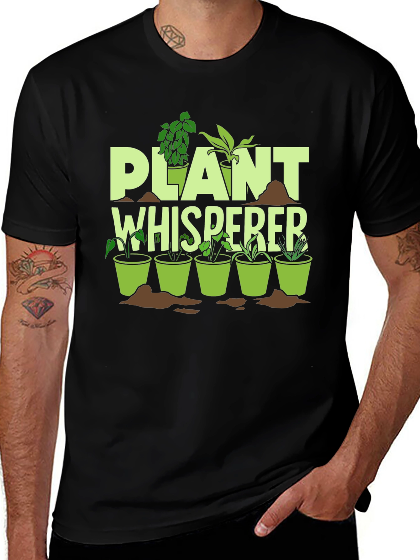 Variant 29 of Plant Whisperer T-Shirt - Gardening Lover Tee