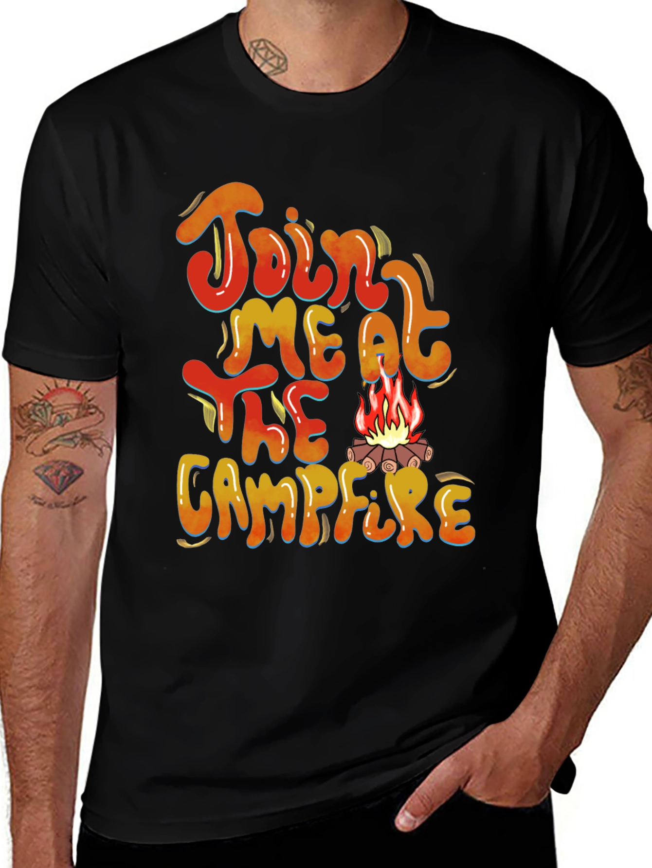 Variant 8 of Join Me At The Campfire T-Shirt