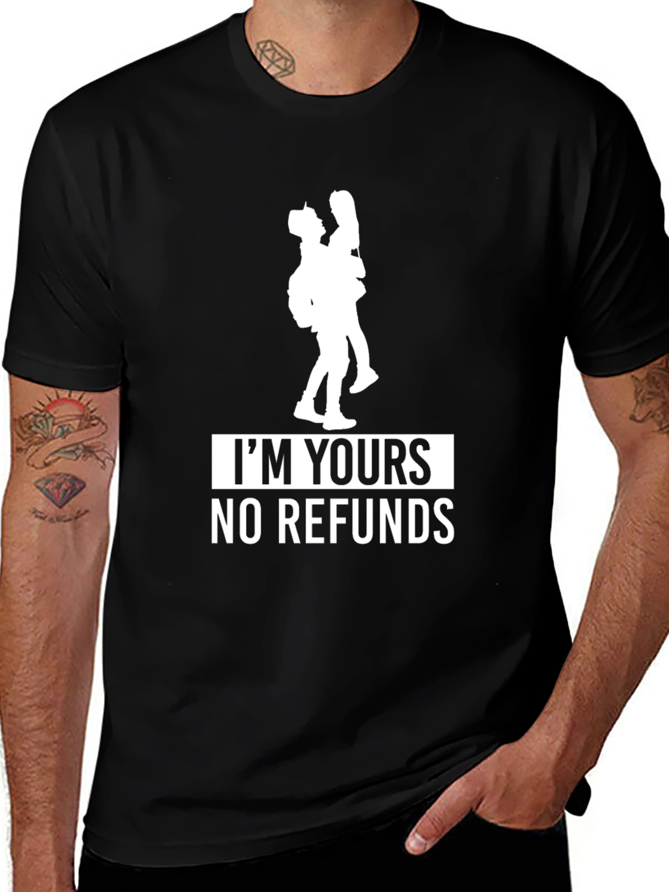 Variant 9 of I'm Yours No Refunds Graphic Tee