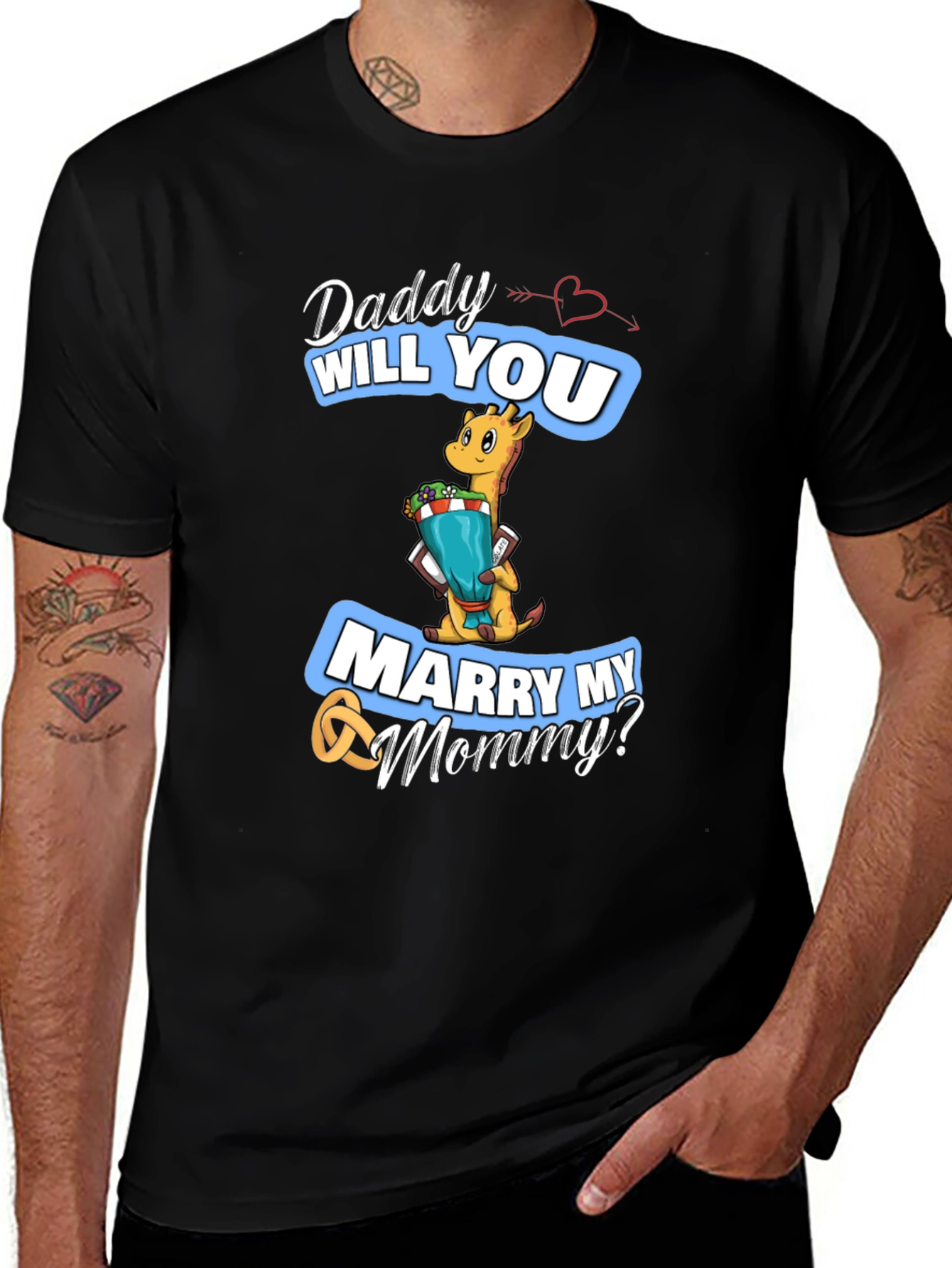 Variant 9 of Daddy Will You Marry My Mommy? T-Shirt