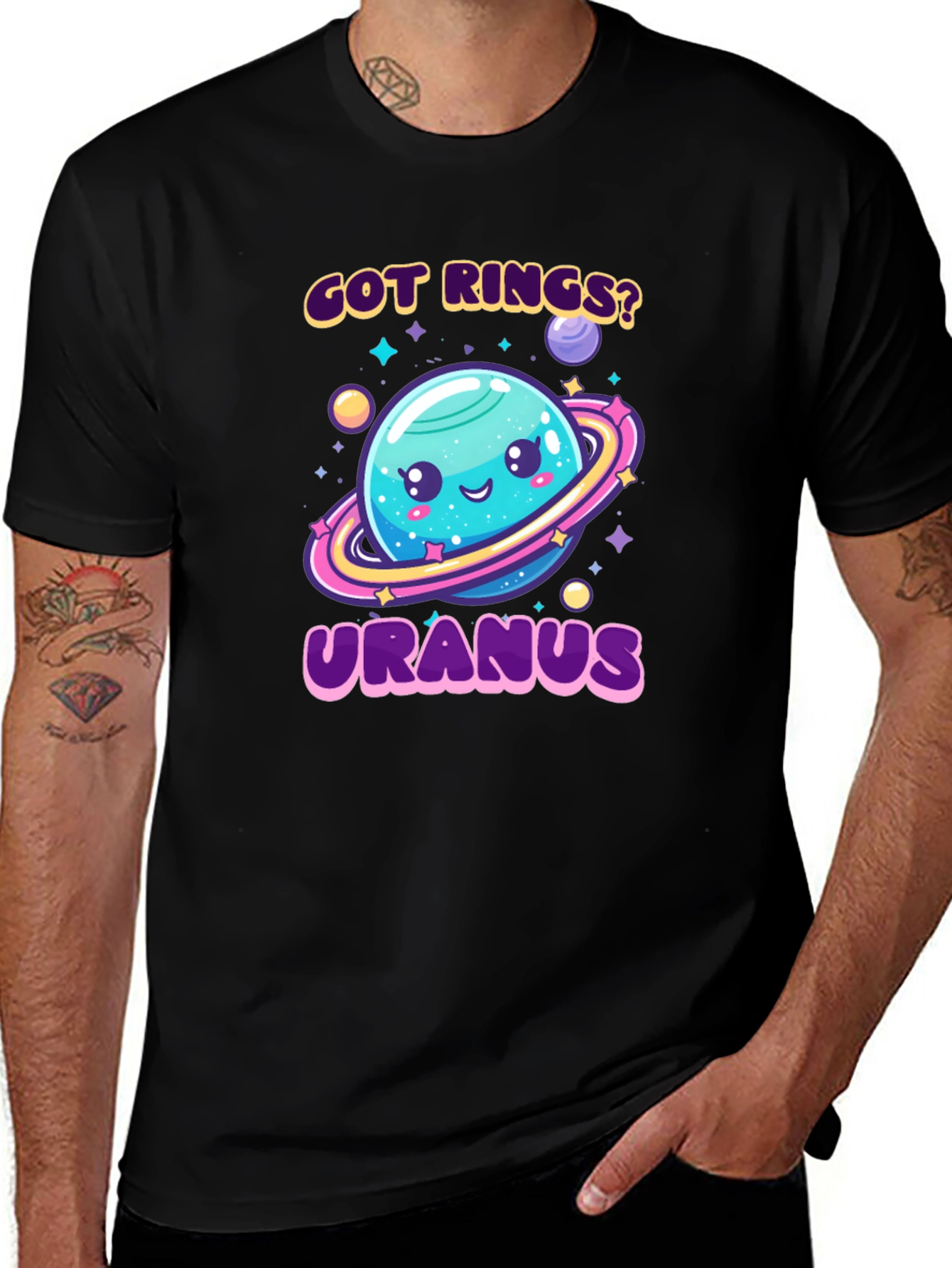 Got Rings? Uranus Graphic T-Shirt