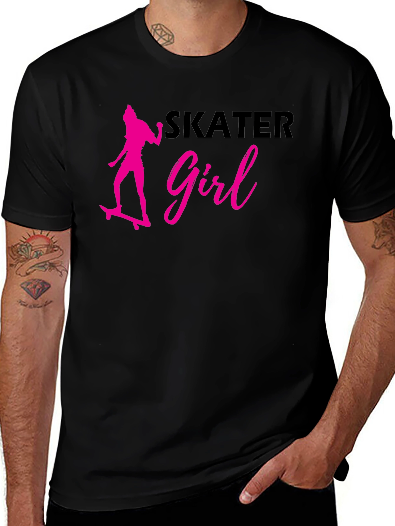 Variant 22 of Skater Girl Graphic T-Shirt