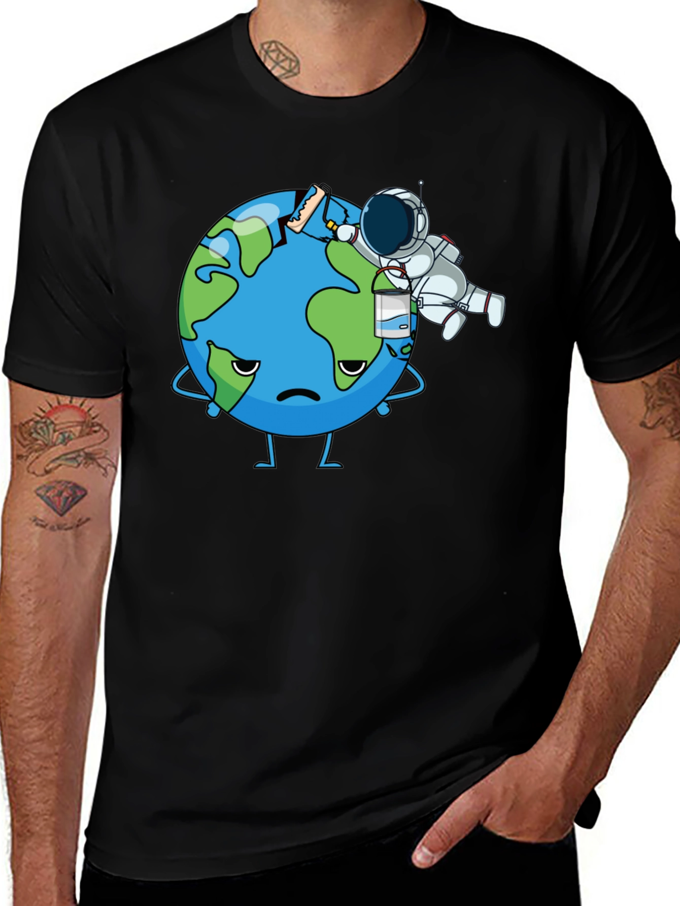 Variant 30 of Earth Repair T-Shirt - Save the Planet Tee