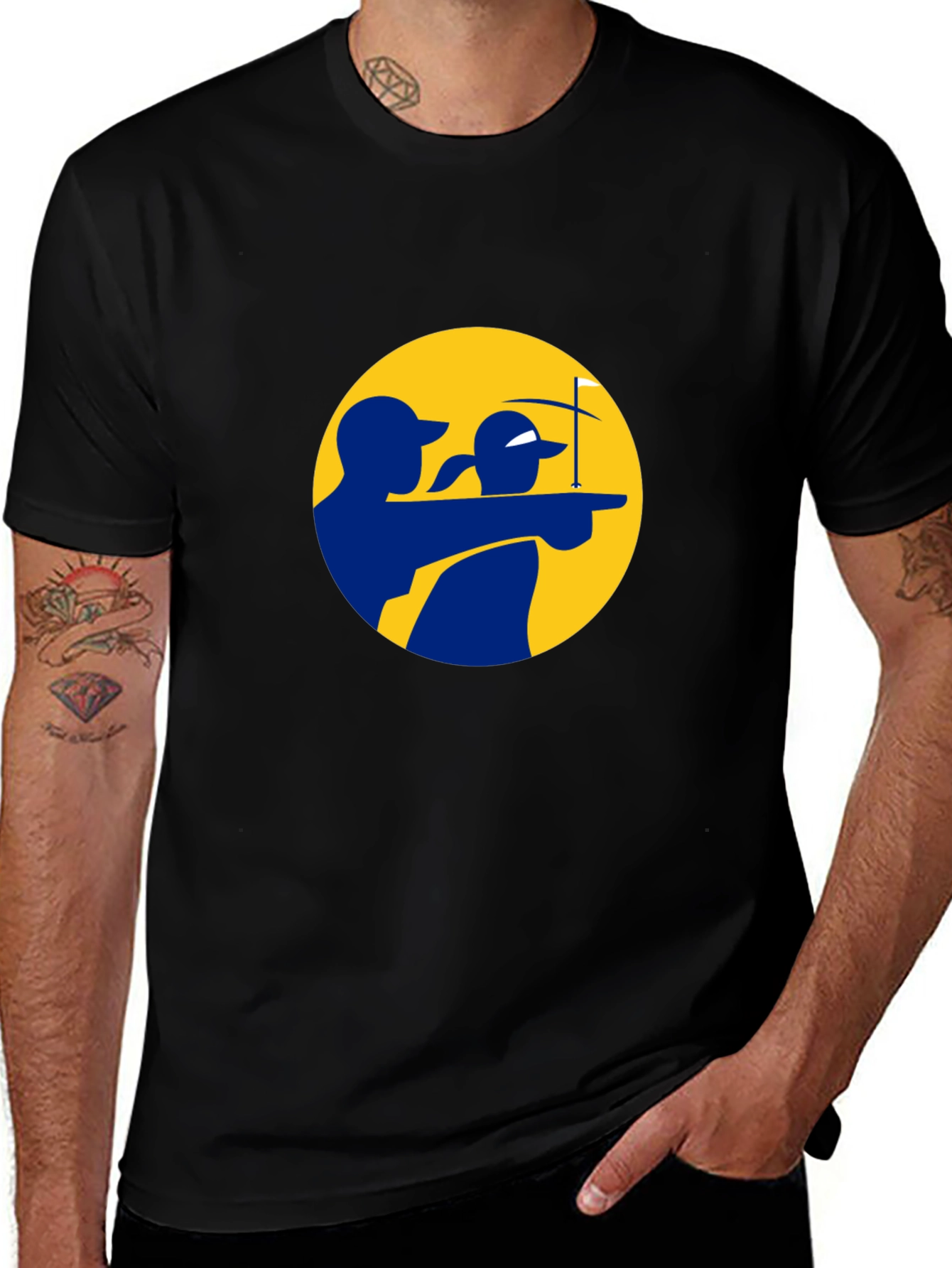 Variant 9 of Shooting Coach T-Shirt: Perfect for Marksman