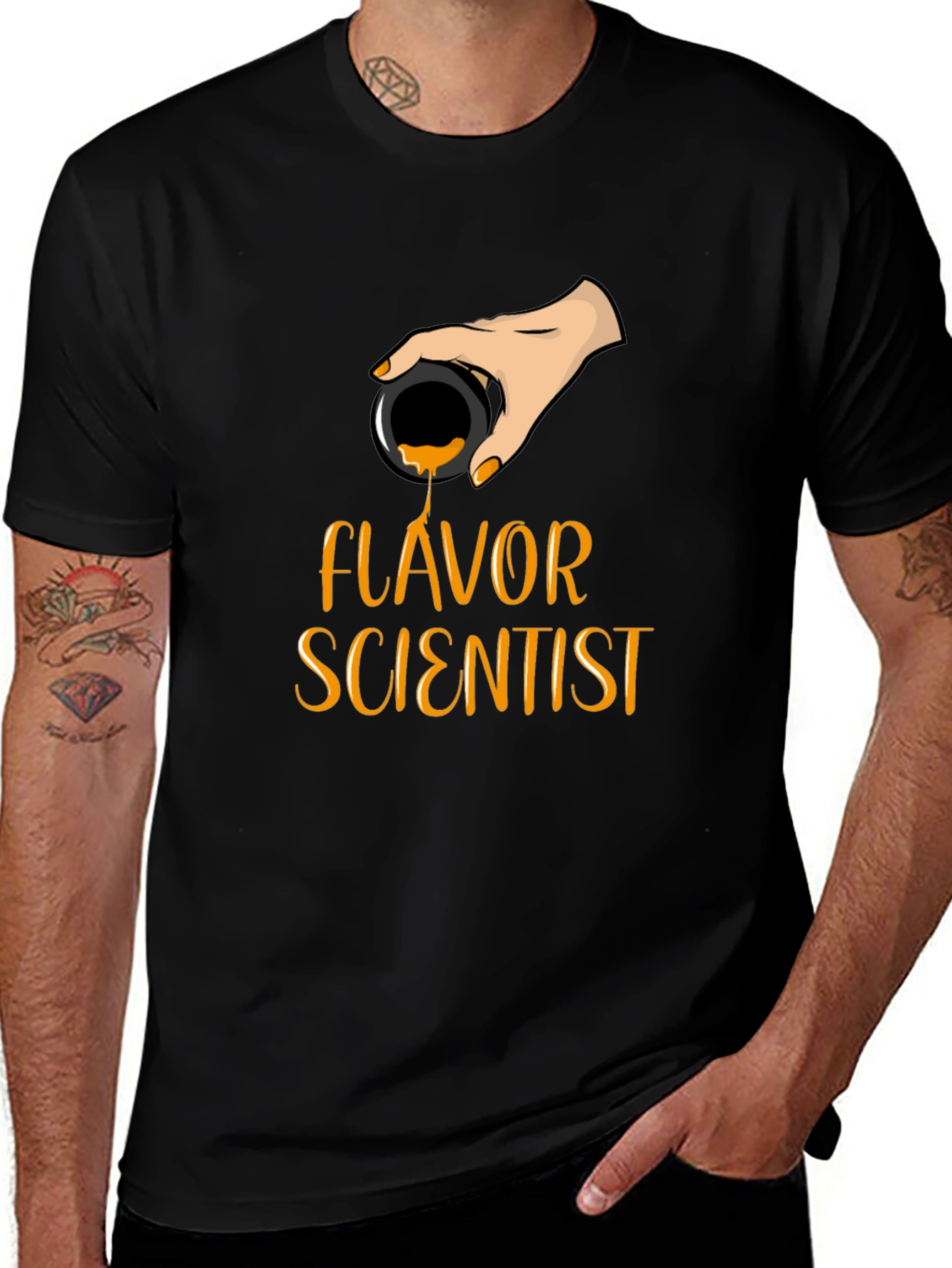 Variant 16 of Flavor Scientist T-Shirt - Food Science Tee