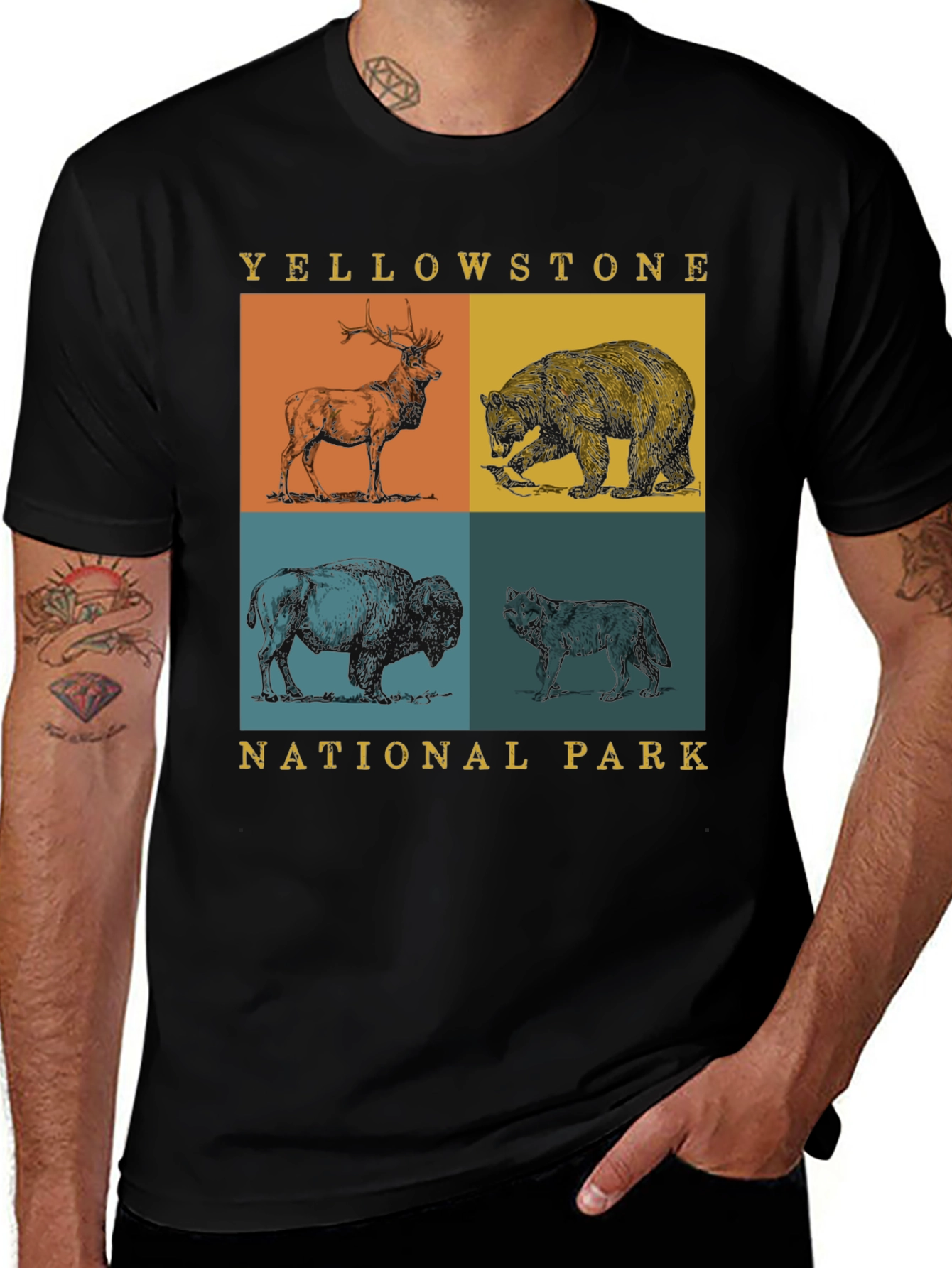 Yellowstone National Park Graphic Tee
