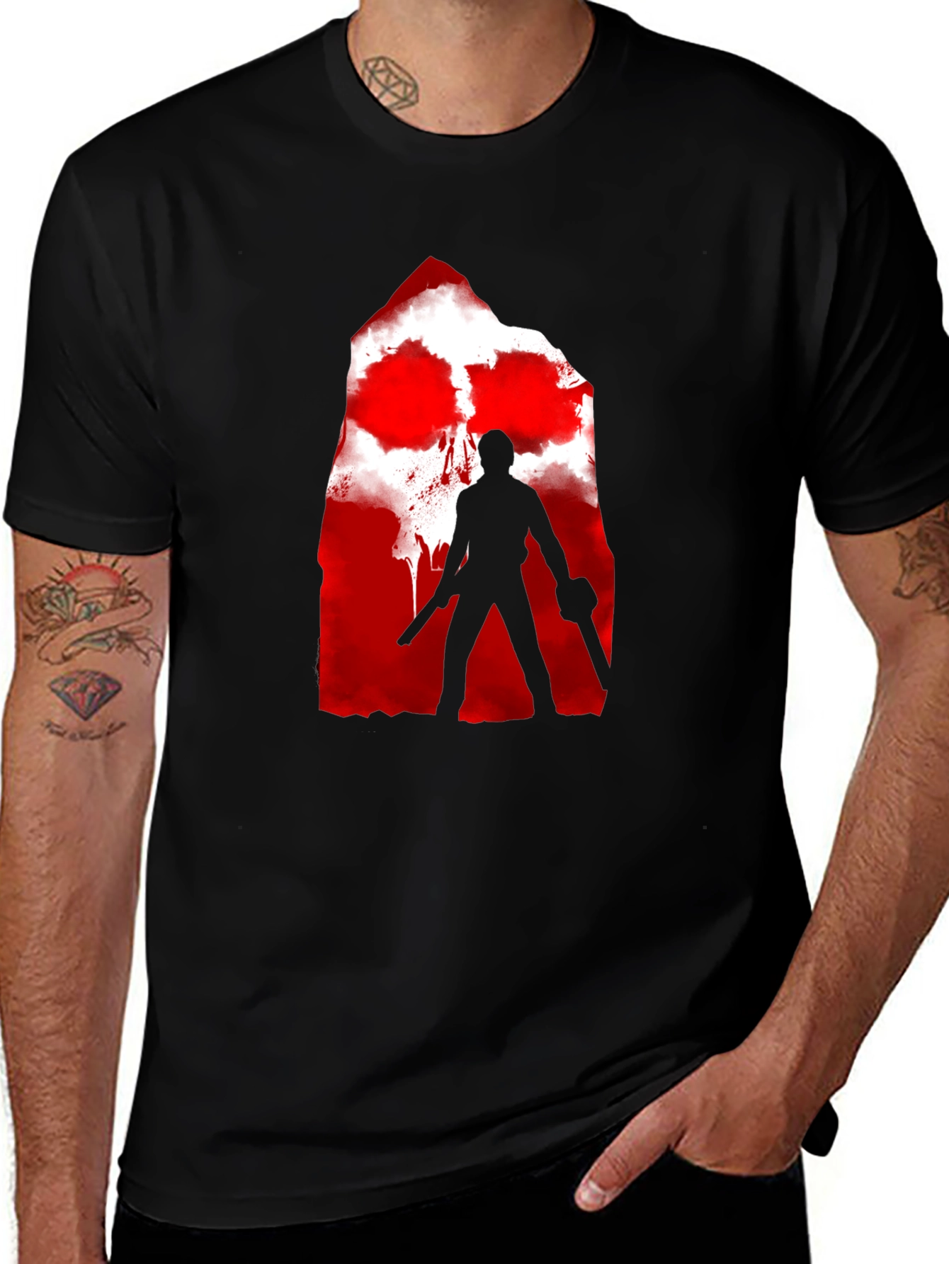Evil Dead Graphic Print T-Shirt