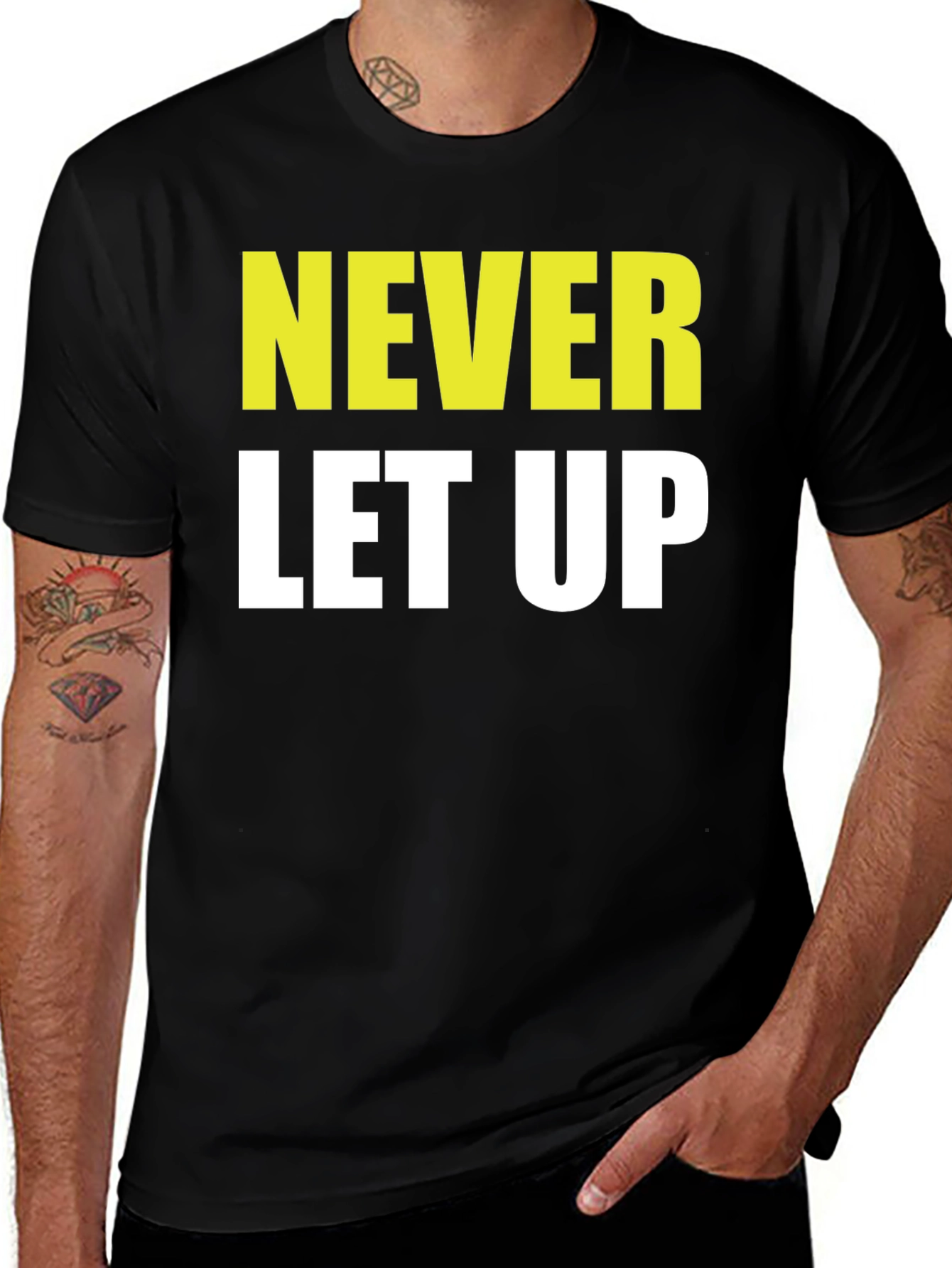 Variant 11 of Never Let Up Graphic T-Shirt