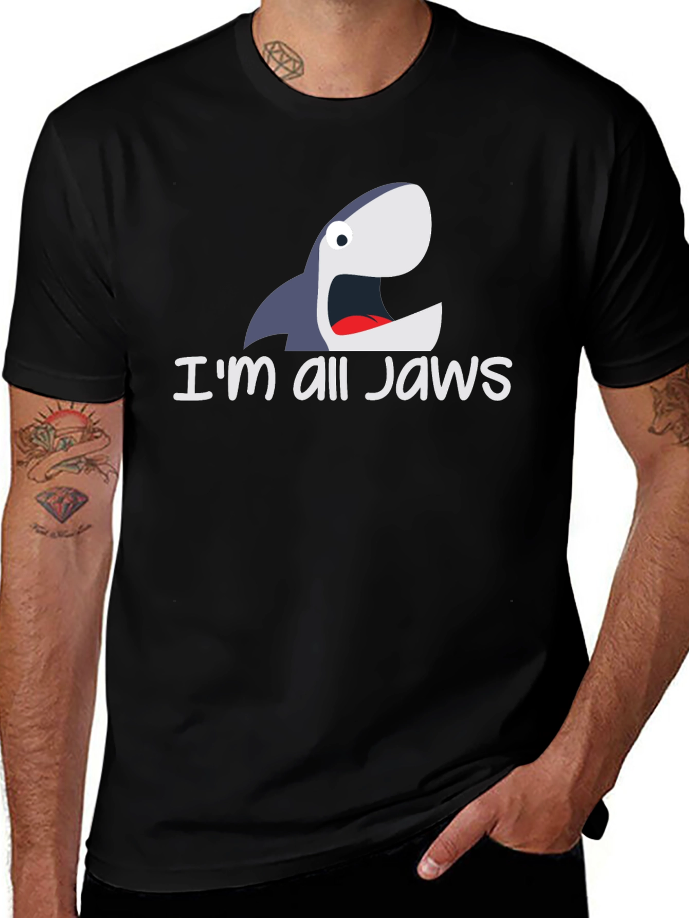 Variant 28 of I'm All Jaws Graphic Novelty T-Shirt