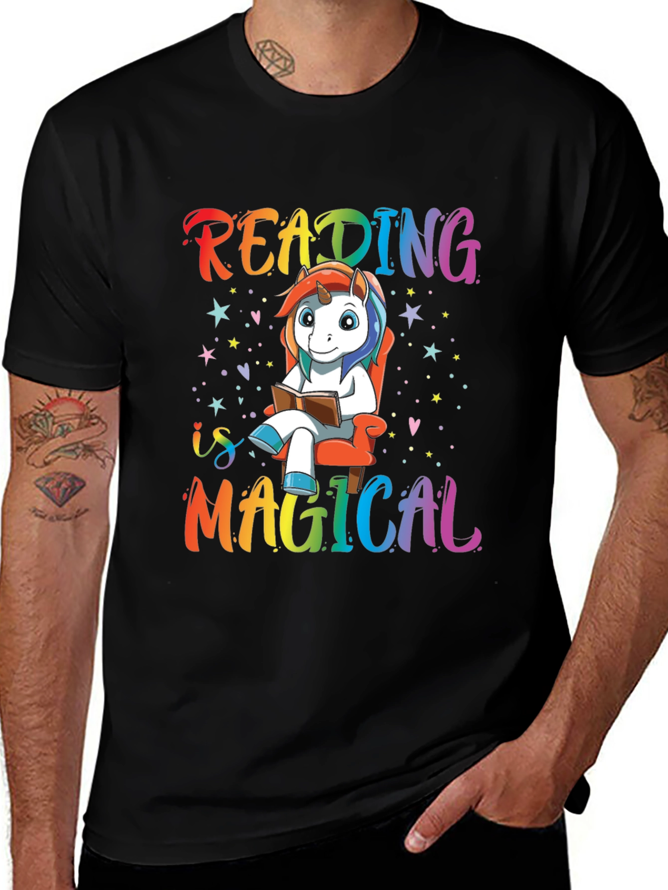 Variant 26 of Reading is Magical Unicorn T-Shirt