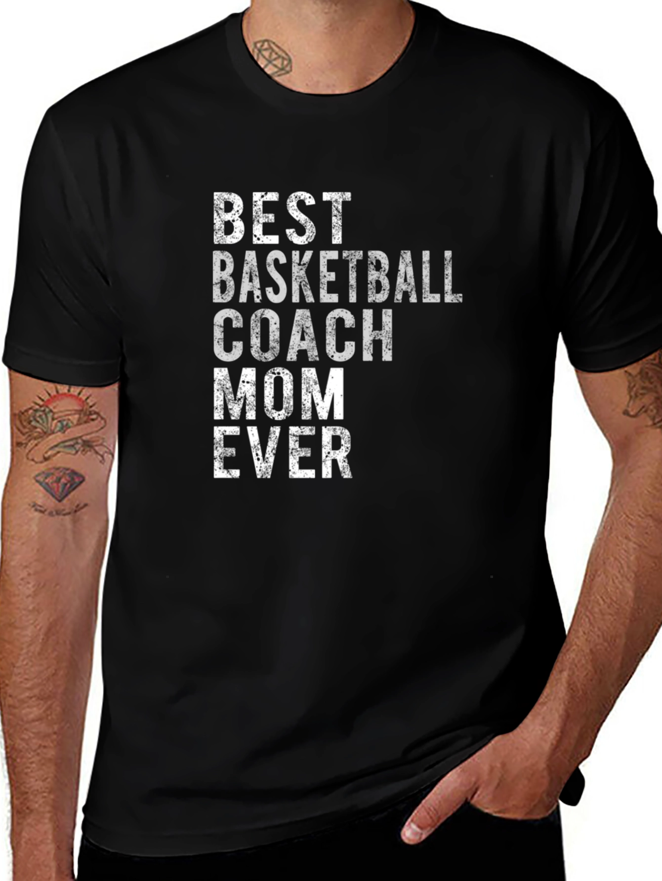 Variant 30 of Best Basketball Coach Mom Ever T-Shirt