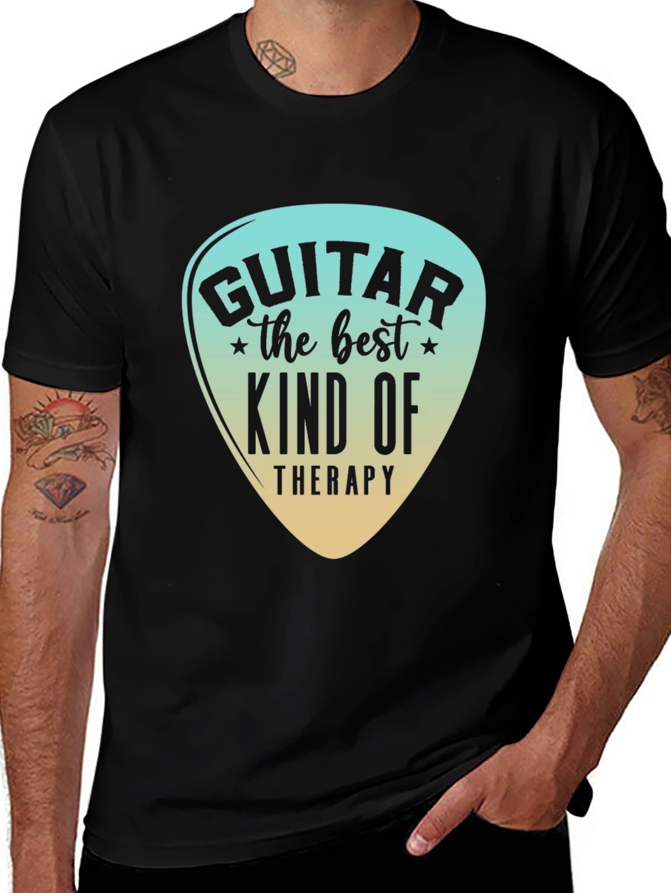 Variant 17 of Guitar Therapy T-Shirt