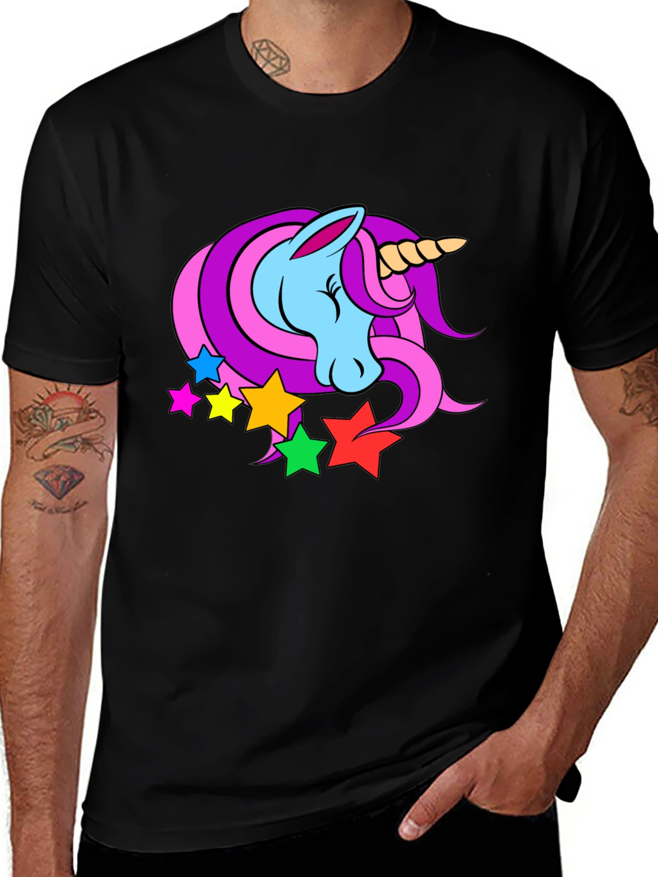 Variant 20 of Unicorn Graphic Tee - Fun & Stylish!