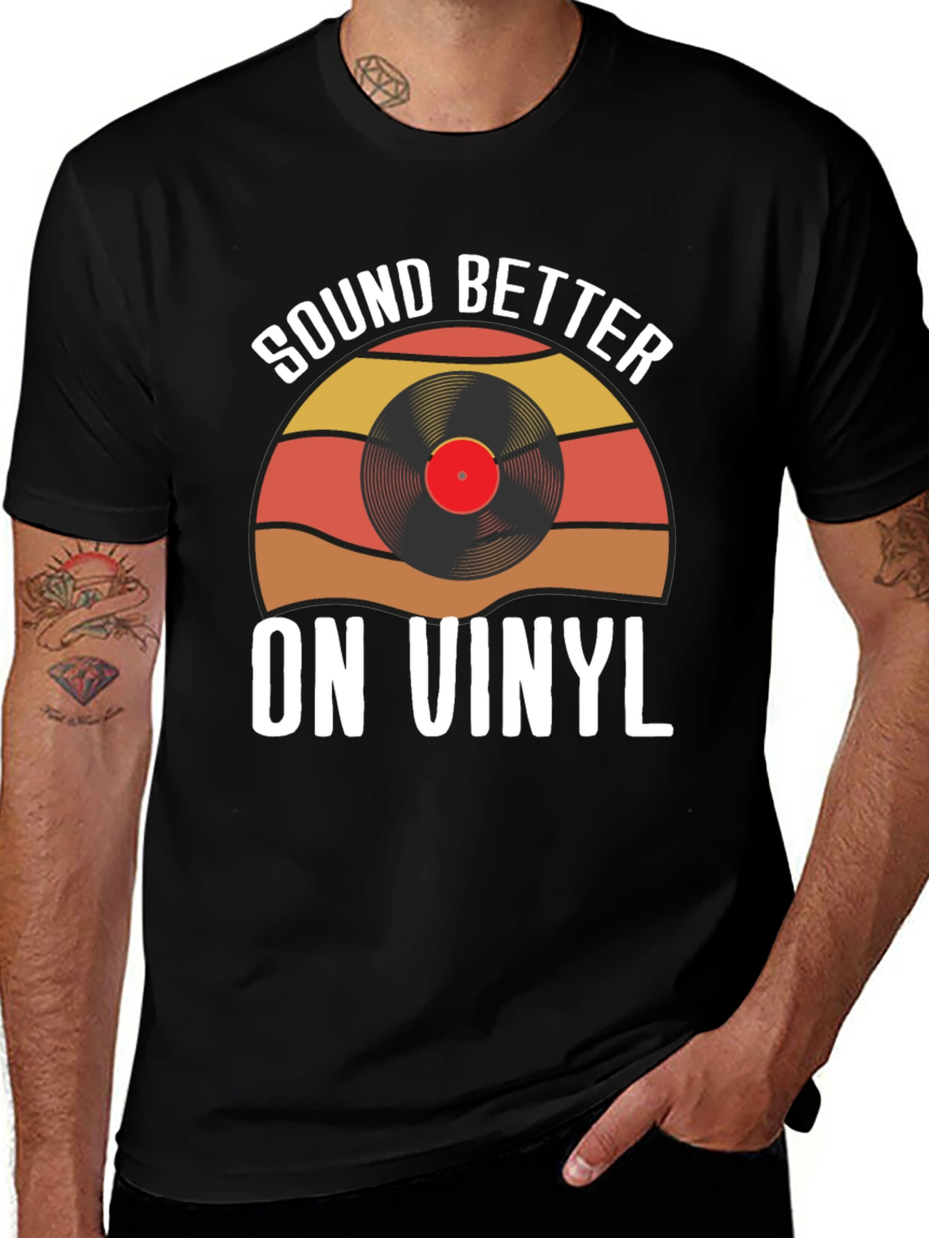 Variant 27 of Sound Better On Vinyl Graphic Tee