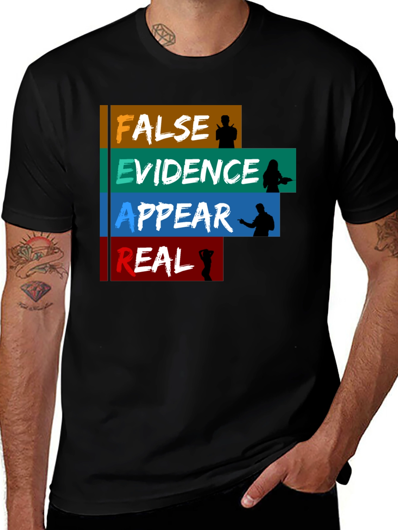 Variant 24 of FEAR T-Shirt Funny Film TV Fan Tee