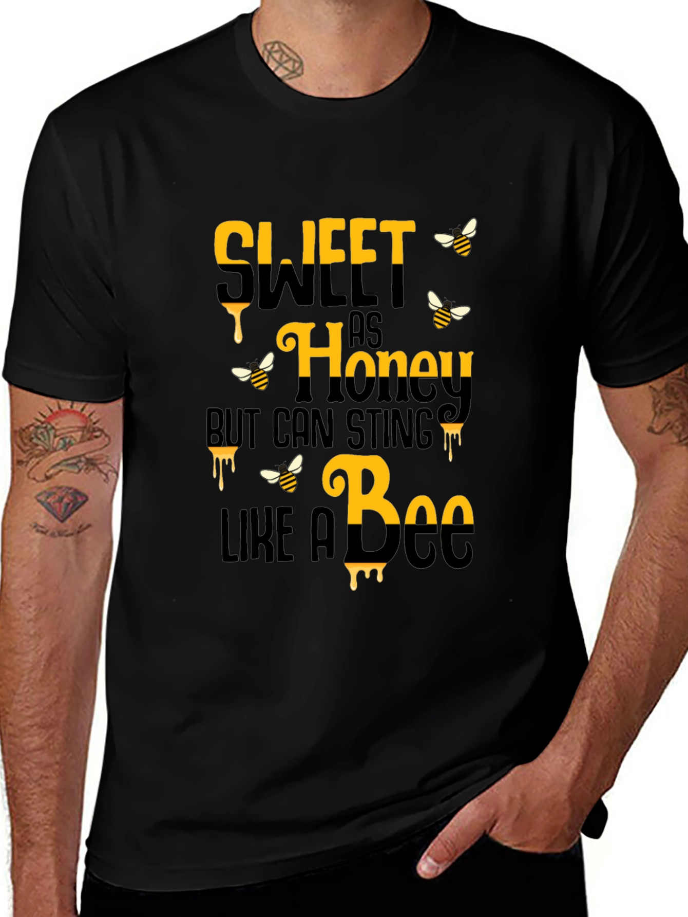 Variant 30 of Sweet as Honey Bee Graphic T-Shirt