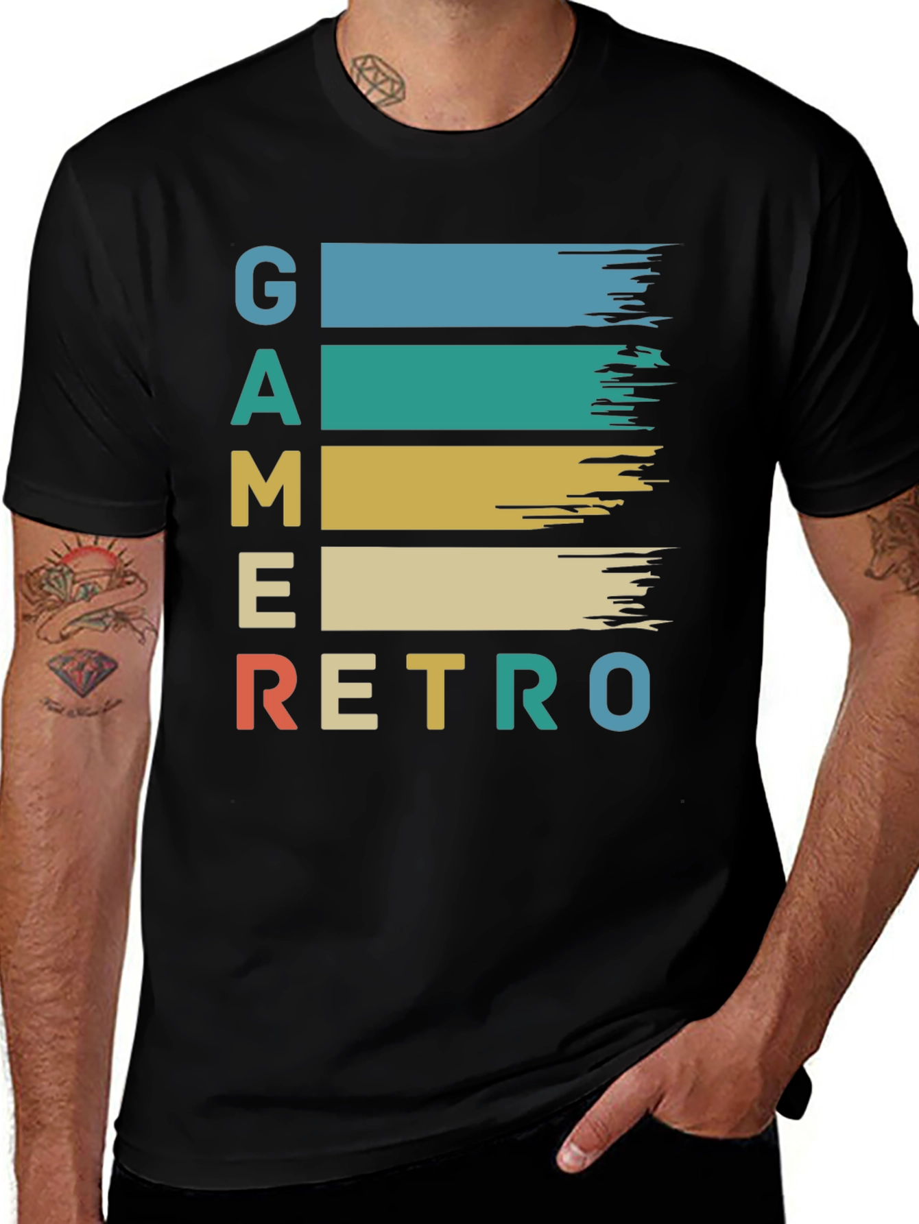 Gamer Retro Tee - Vintage Style Gaming Shirt