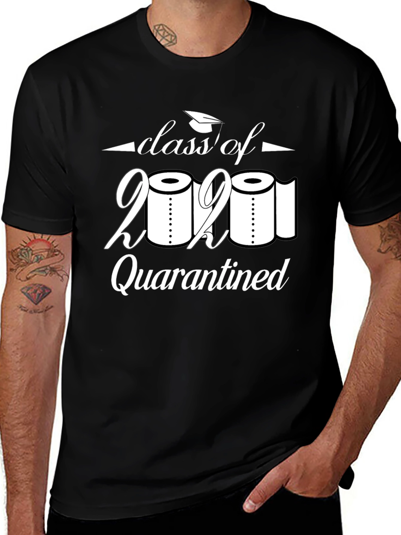 Variant 26 of Class of 2021 Quarantined T-Shirt