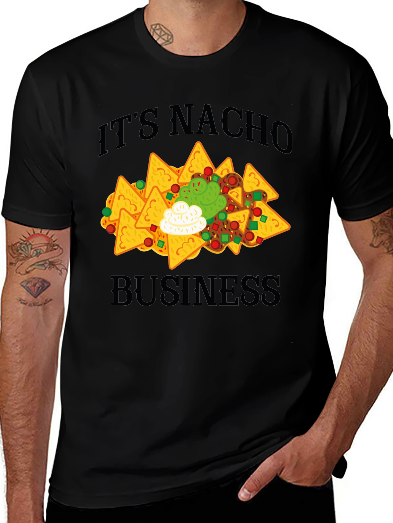 Variant 12 of It's Nacho Business T-Shirt - Funny Nachos Tee