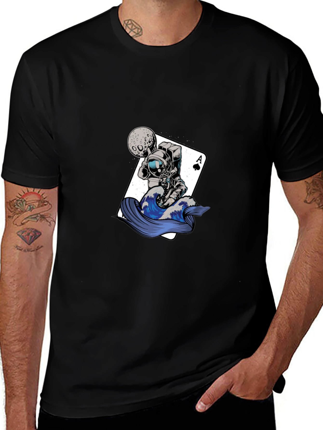 Variant 21 of Ace Astronaut Graphic T-Shirt
