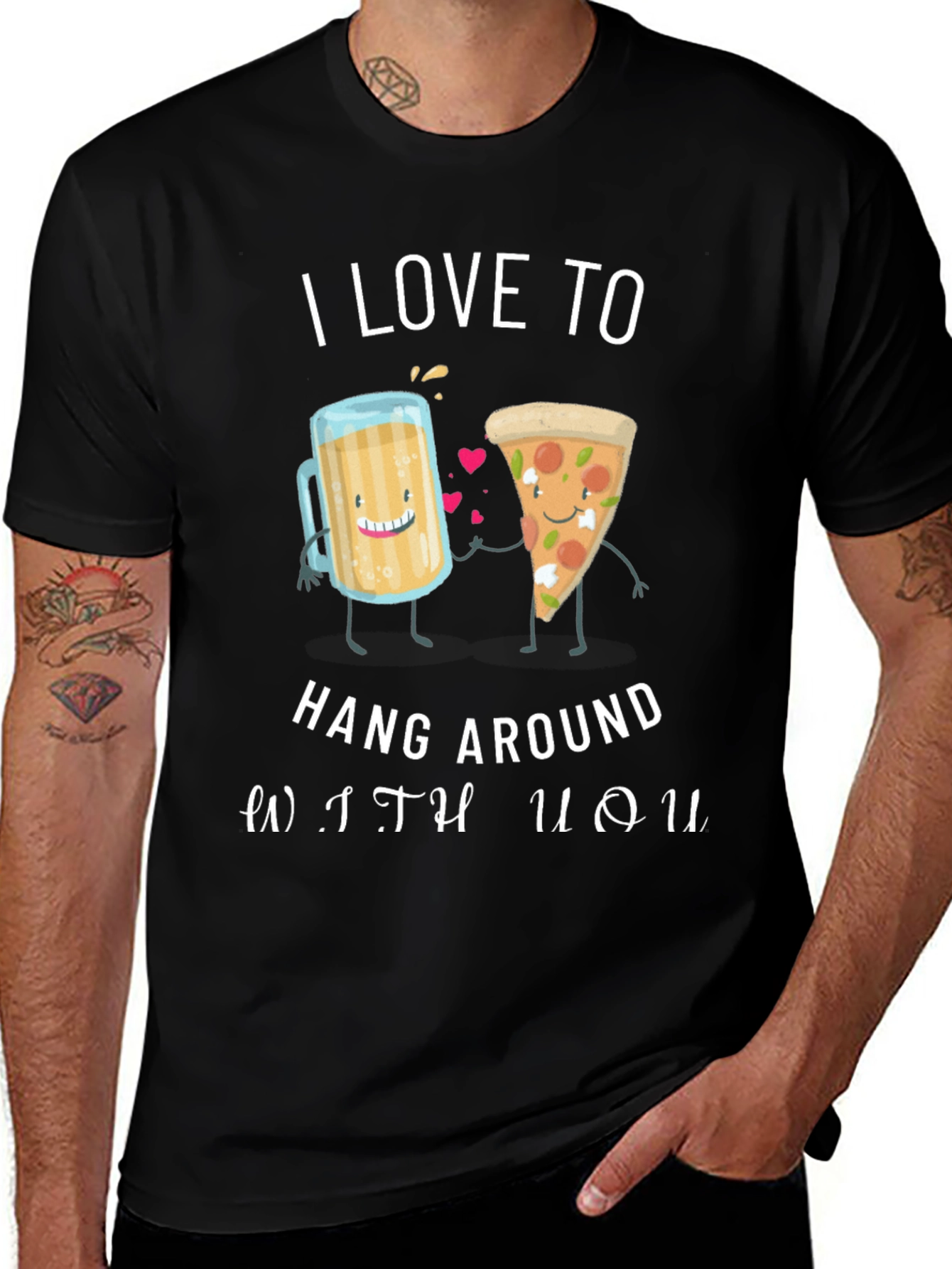 Variant 13 of I Love To Hang Around With You T-Shirt