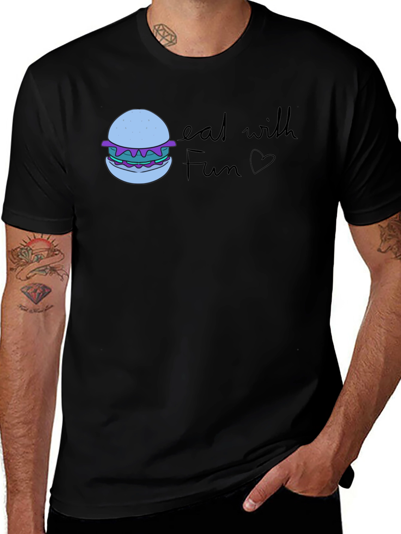 Variant 24 of Eat with Fun T-Shirt
