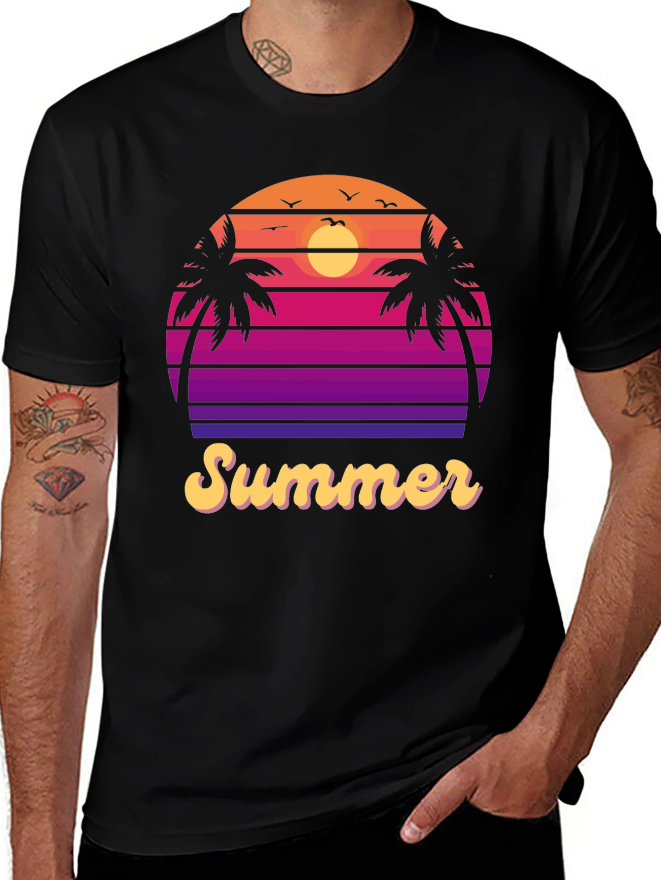 Variant 24 of Retro Summer Vibes Tee