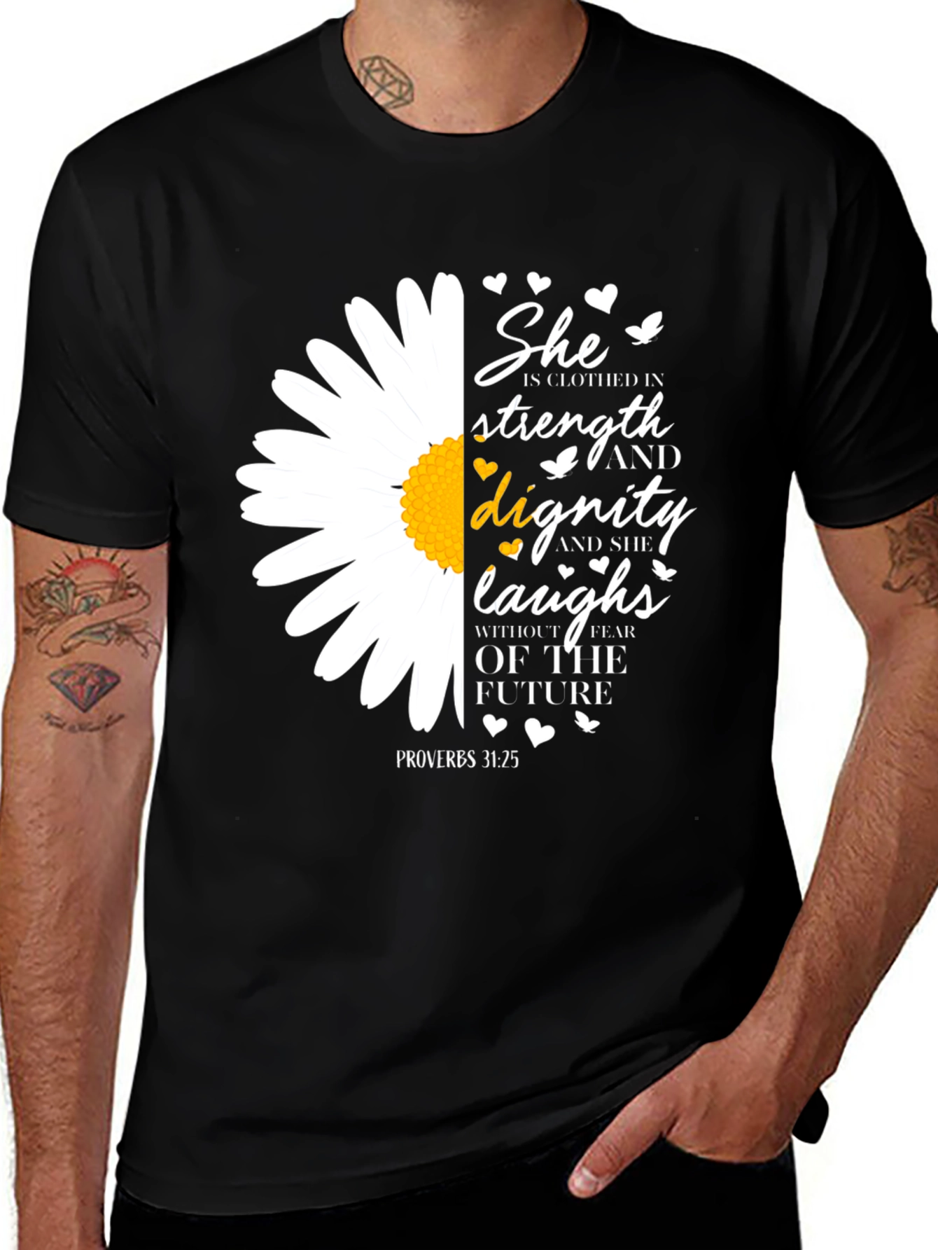 Variant 21 of Strength & Dignity Graphic T-Shirt