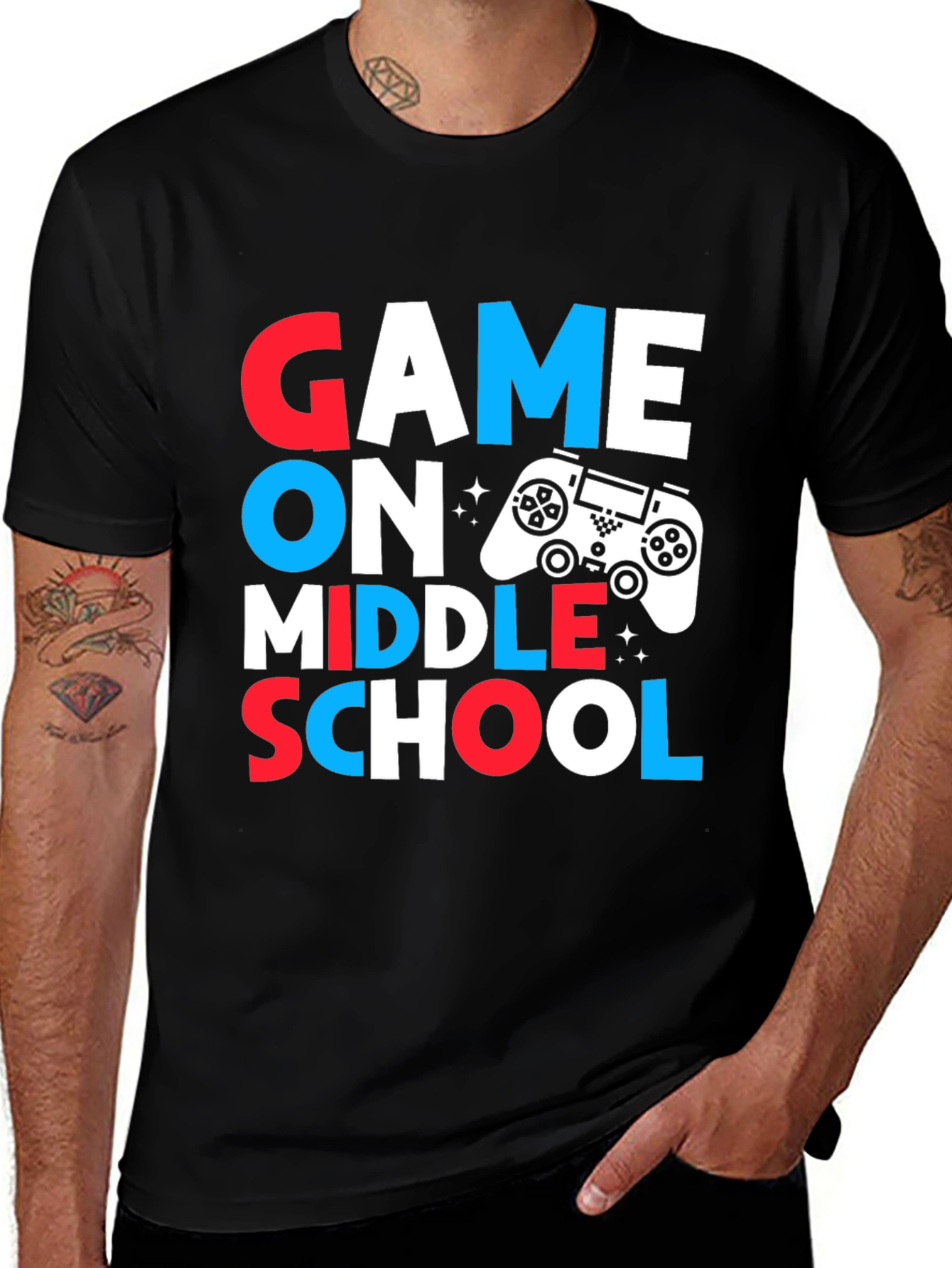 Variant 29 of Game On Middle School T-Shirt