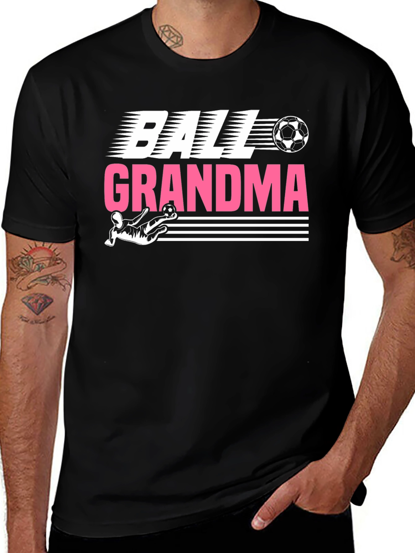 Variant 20 of Ball Grandma Soccer T-Shirt