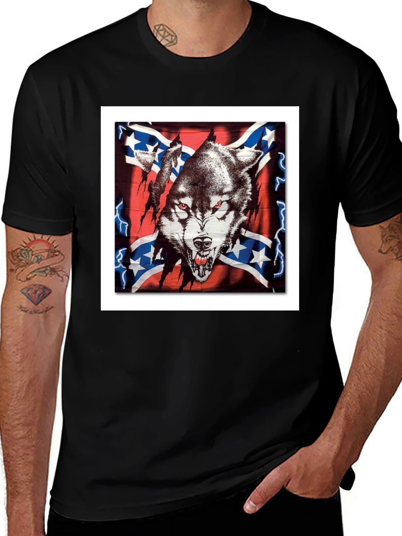 Variant 22 of Rebel Wolf T-Shirt