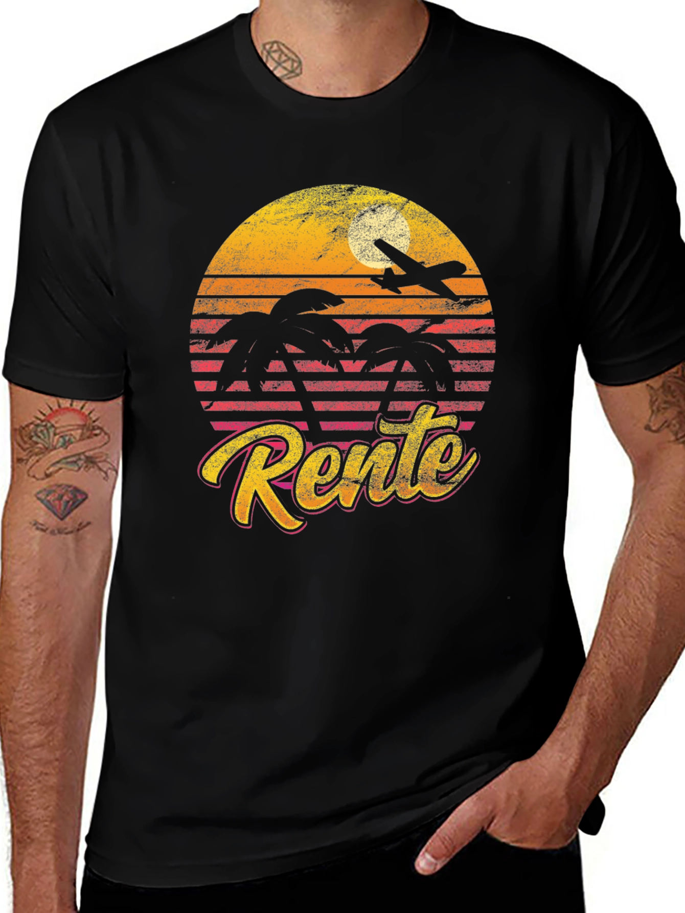 Variant 12 of Rente Retirement T-Shirt, Vacation Shirt