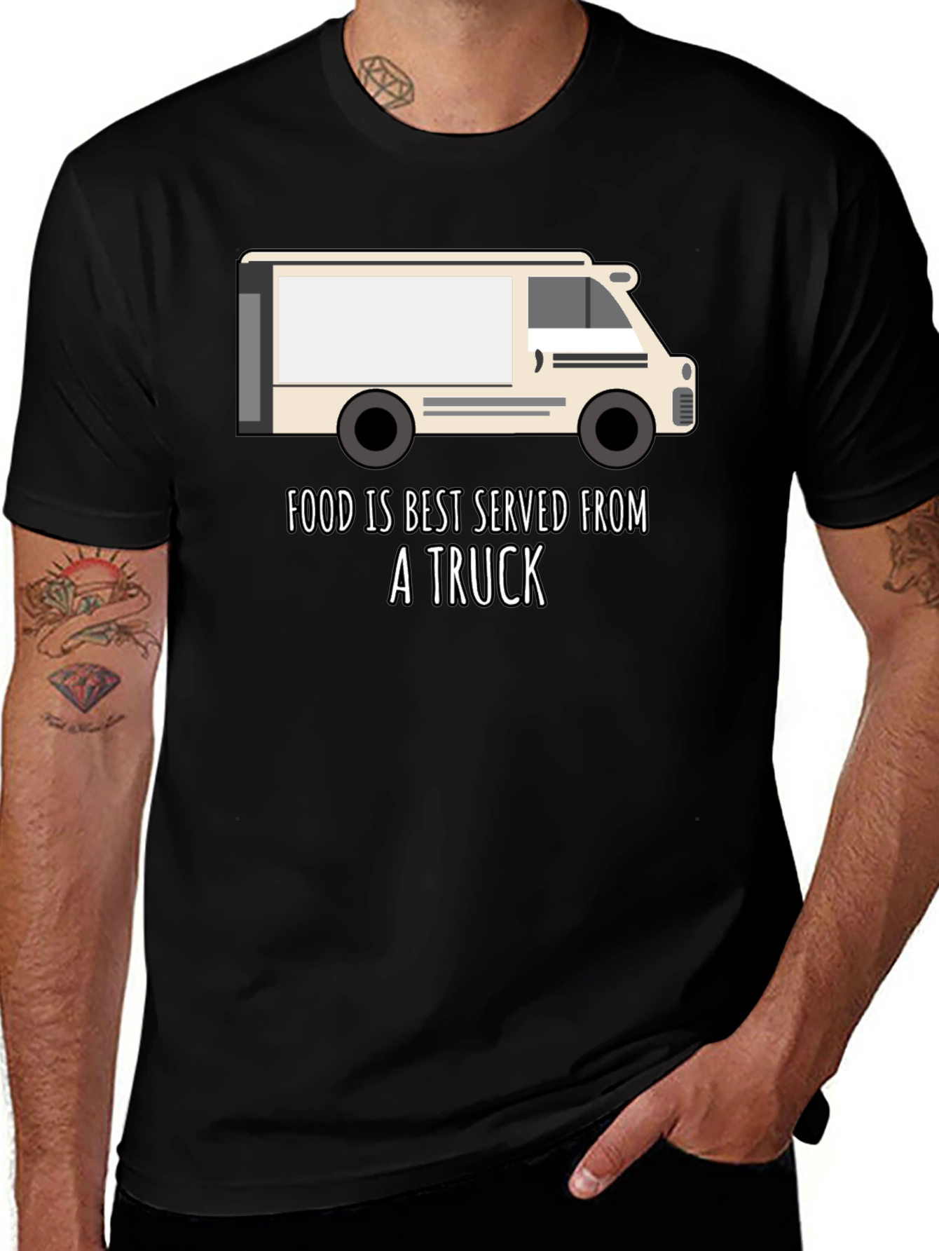 Variant 5 of Food Truck T-Shirt - Best Served From A Truck