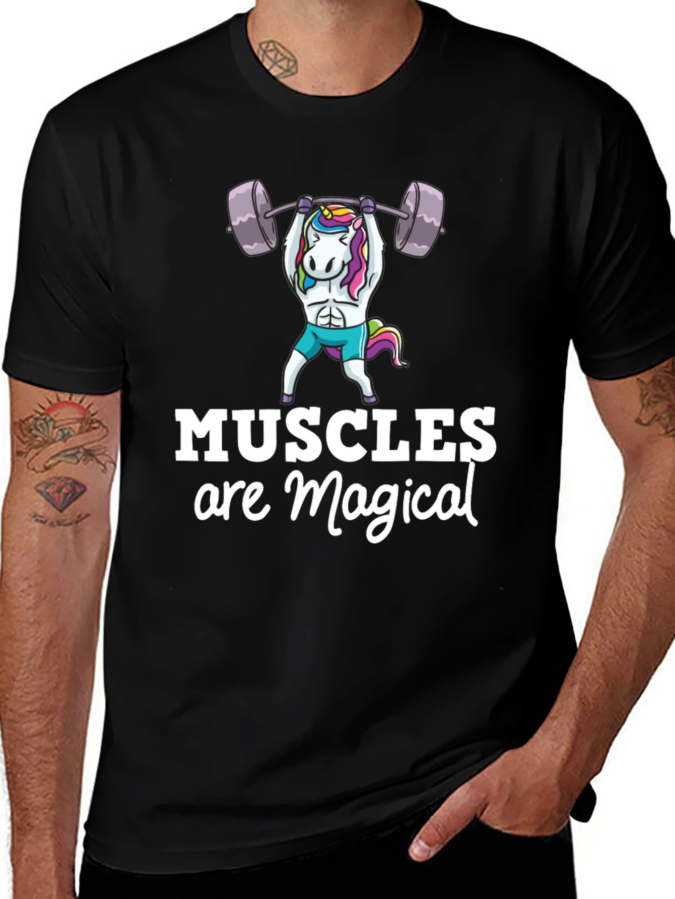 Variant 26 of Muscles are Magical T-Shirt