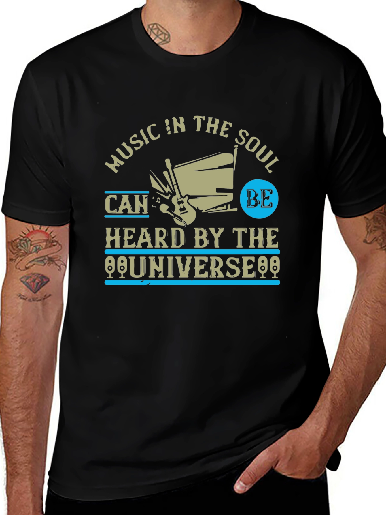 Variant 6 of Music in the Soul T-Shirt - Universe Heard