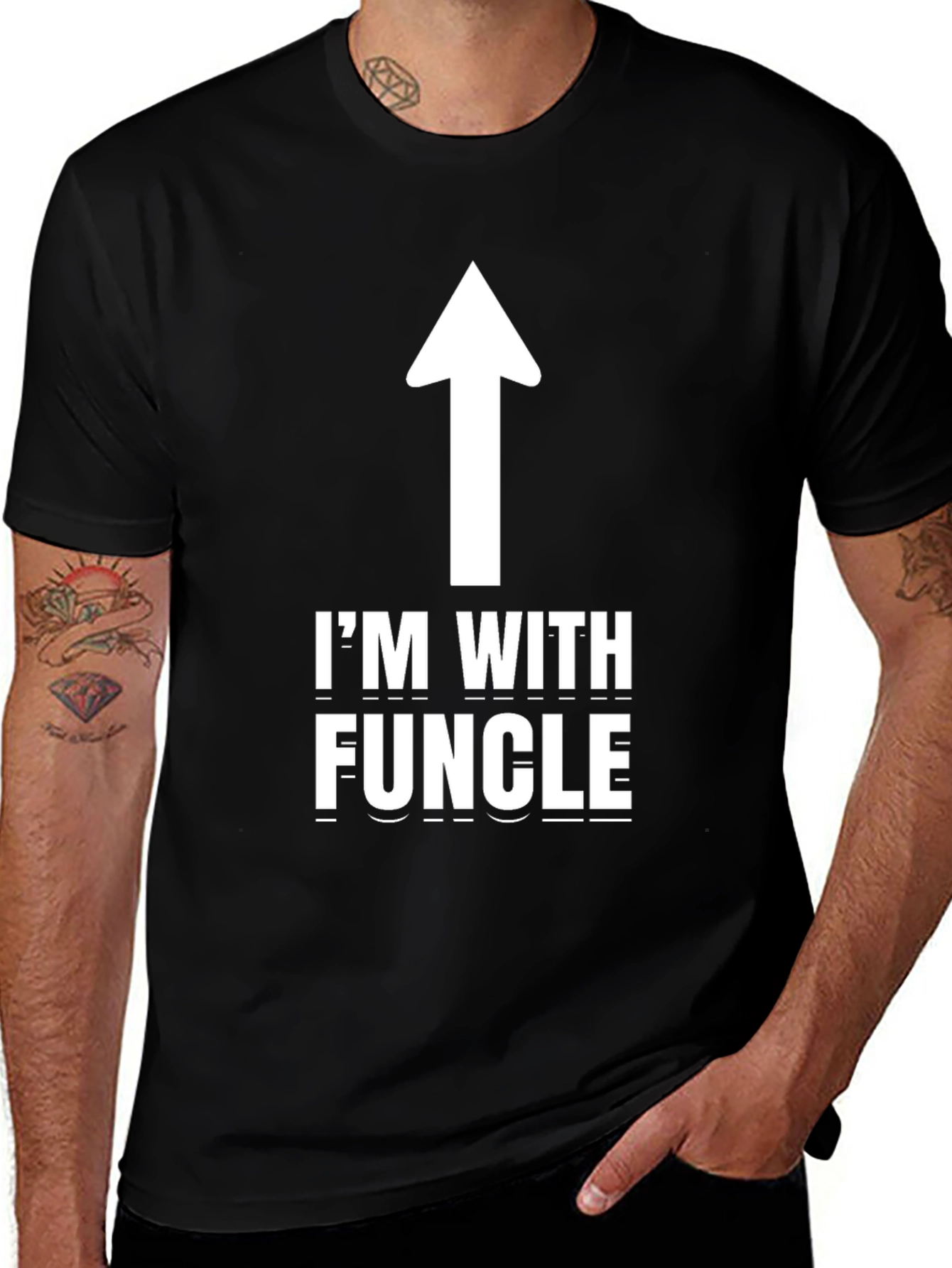 Variant 17 of I'm With Funcle Graphic Tee