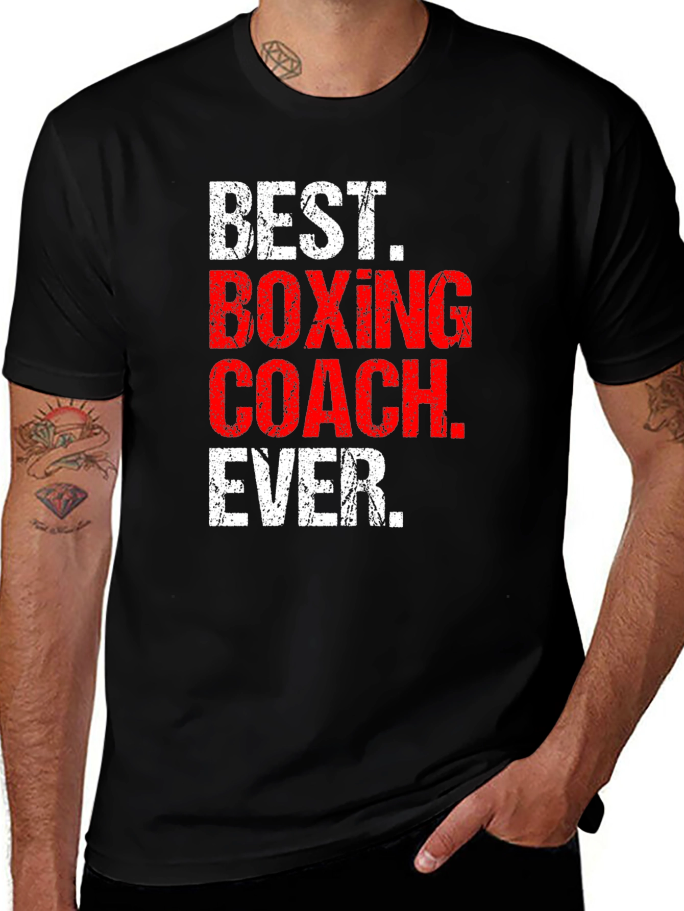 Variant 27 of Best Boxing Coach Ever T-Shirt - Gift for Trainers