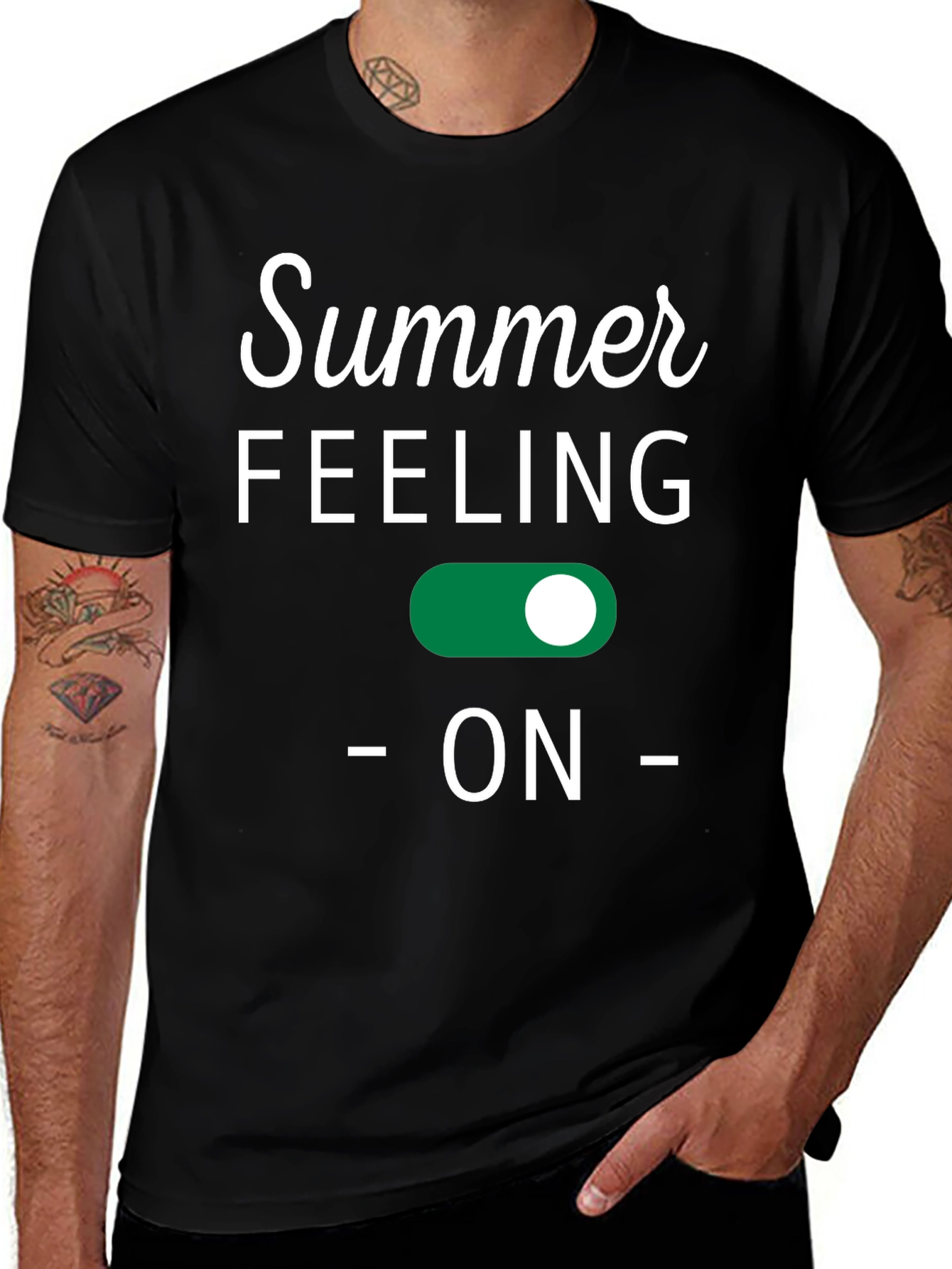 Variant 13 of Summer Feeling ON Graphic Tee