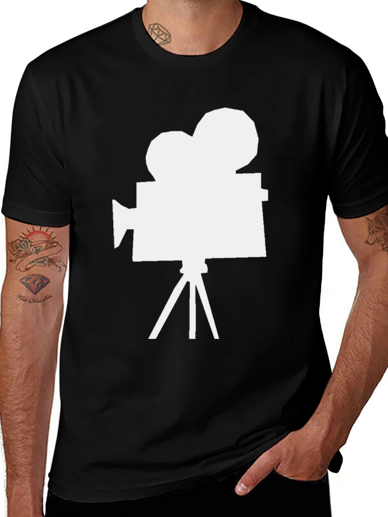 Variant 5 of Retro Camera T-Shirt - Classic Film Style
