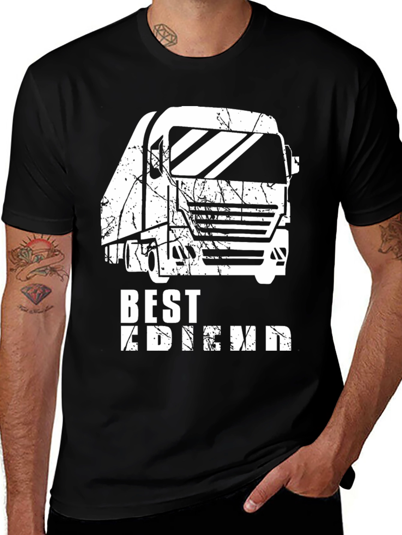 Variant 25 of Best Friend Trucker T-Shirt