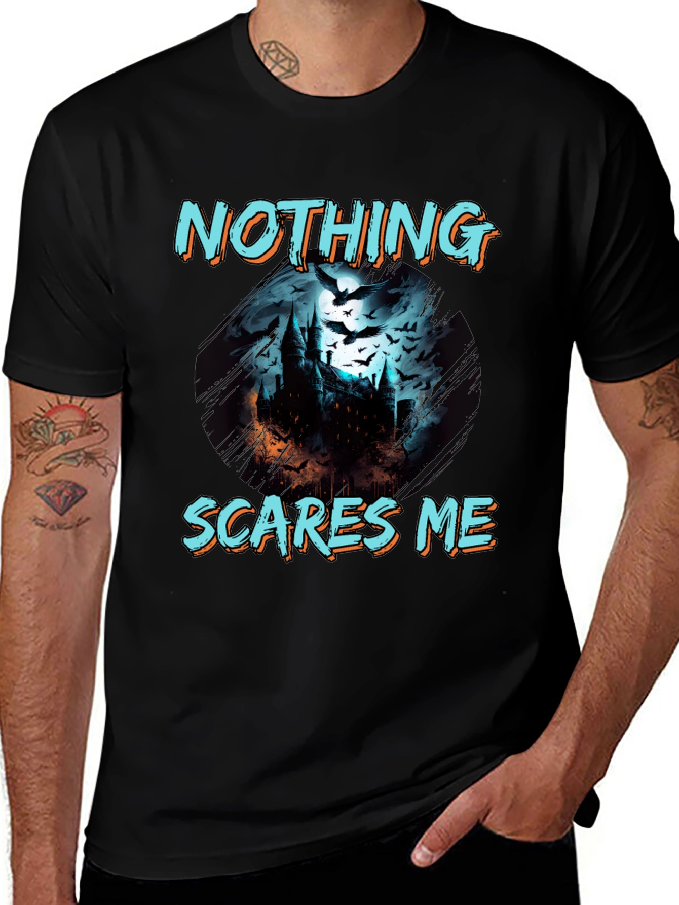 Nothing Scares Me Halloween Graphic Tee