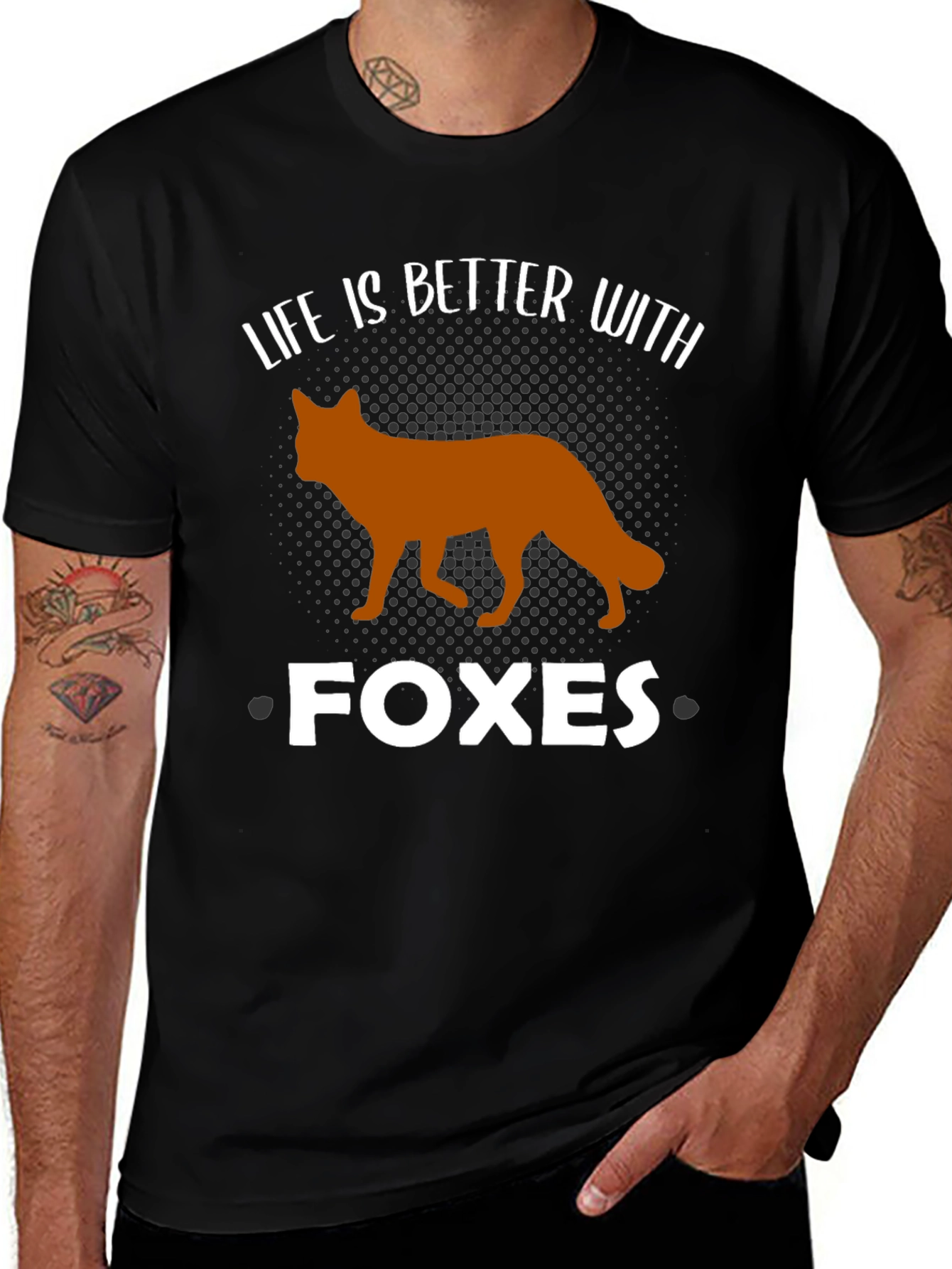 Variant 10 of Life is Better with Foxes T-Shirt