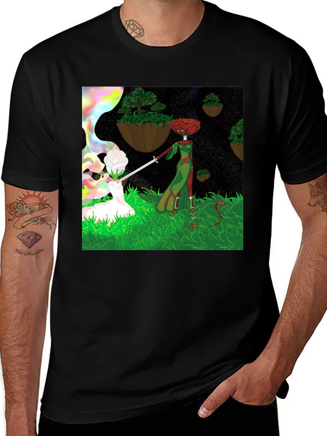 Variant 29 of Fantasy Art Graphic Tee - Unique Design