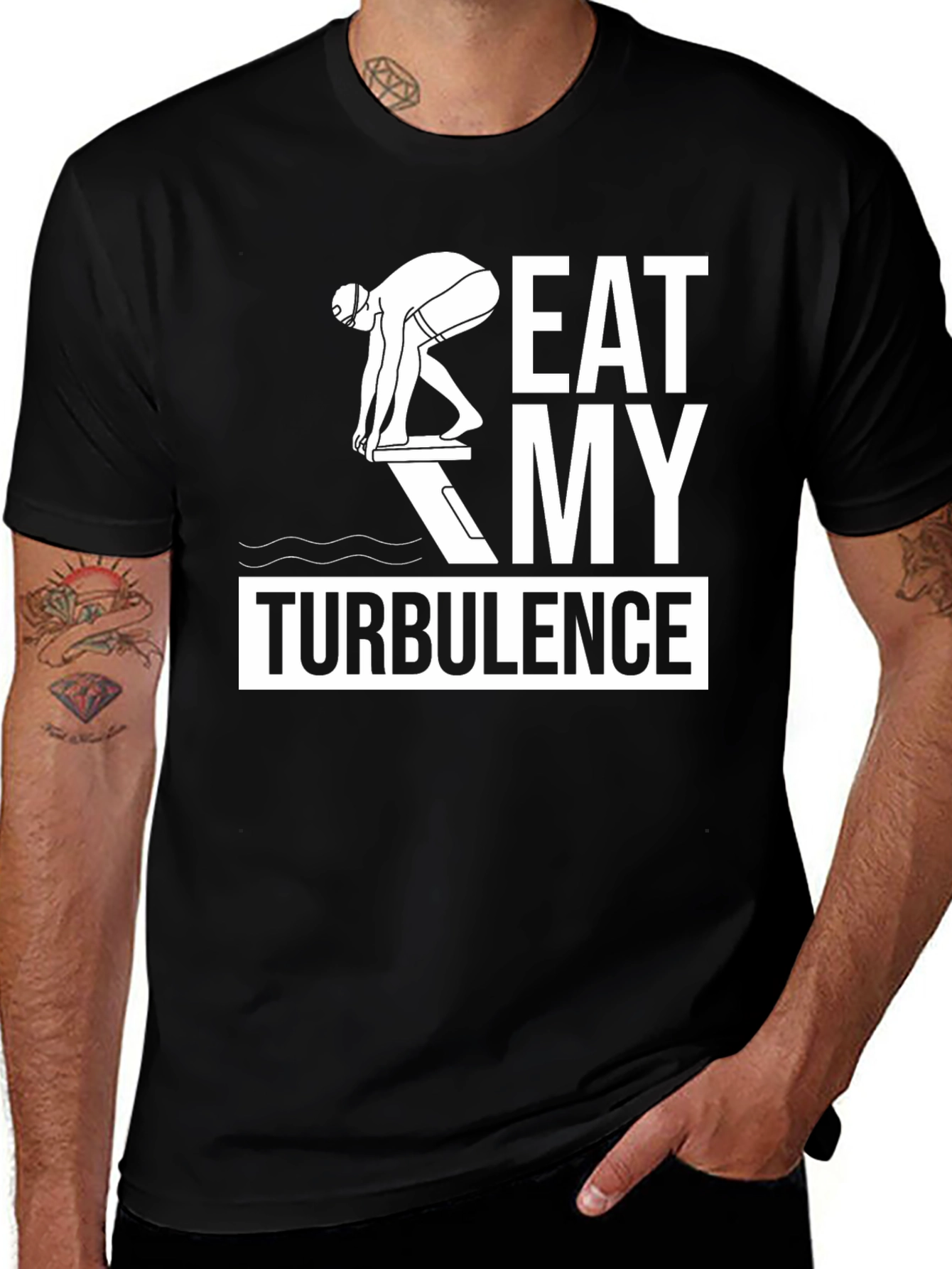 Variant 3 of Eat My Turbulence Graphic Tee
