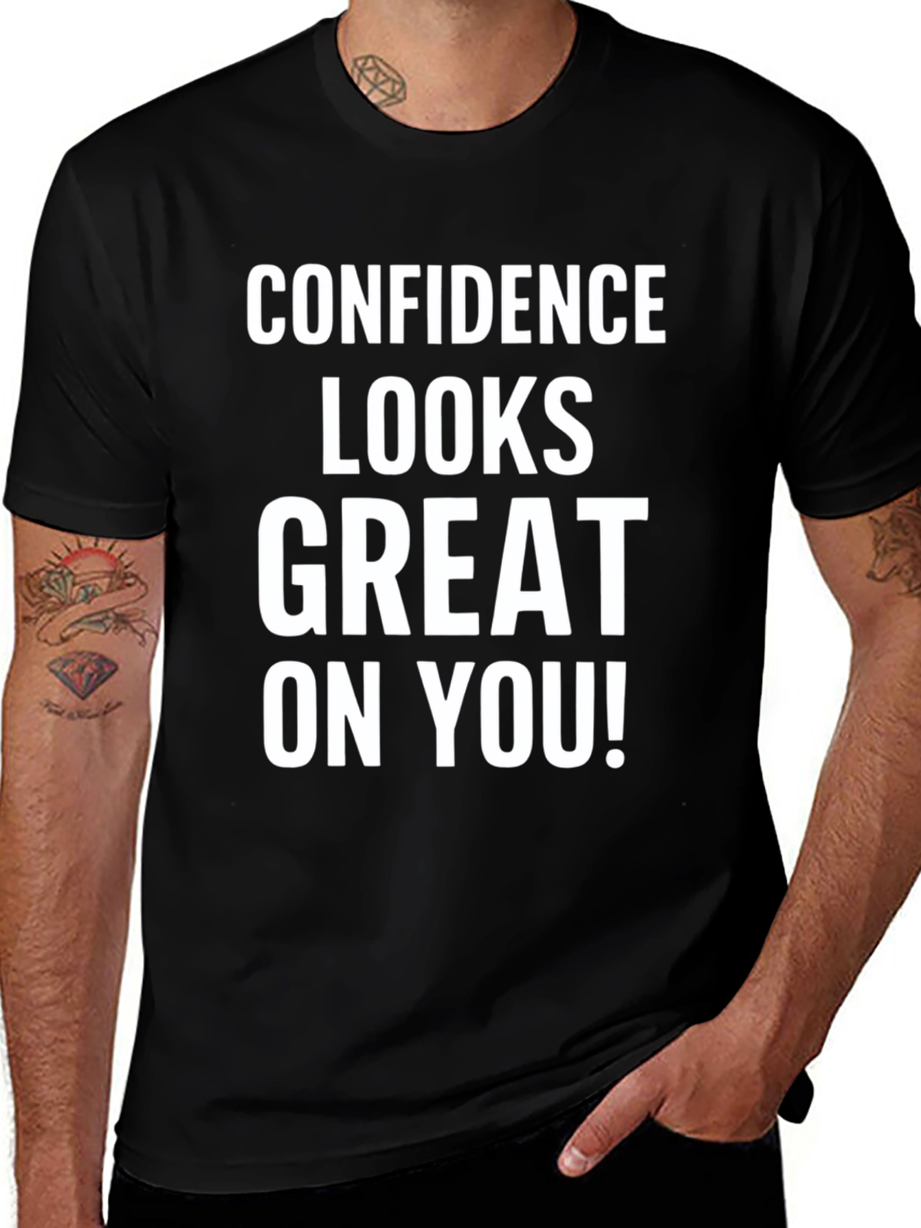 Confidence Looks Great On You Graphic Tee