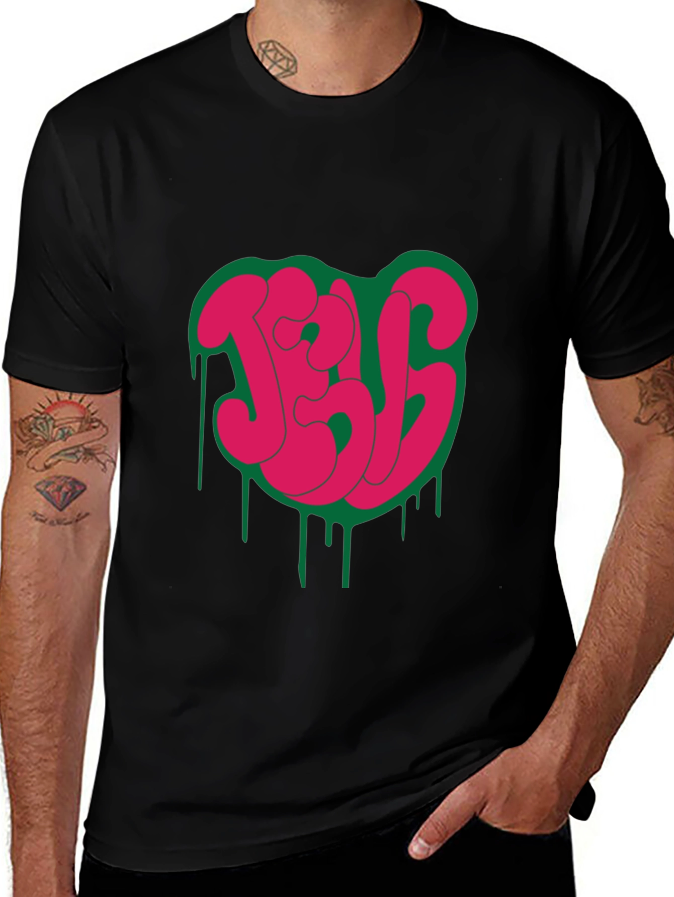 Variant 13 of JBG Graphic Tee - Black