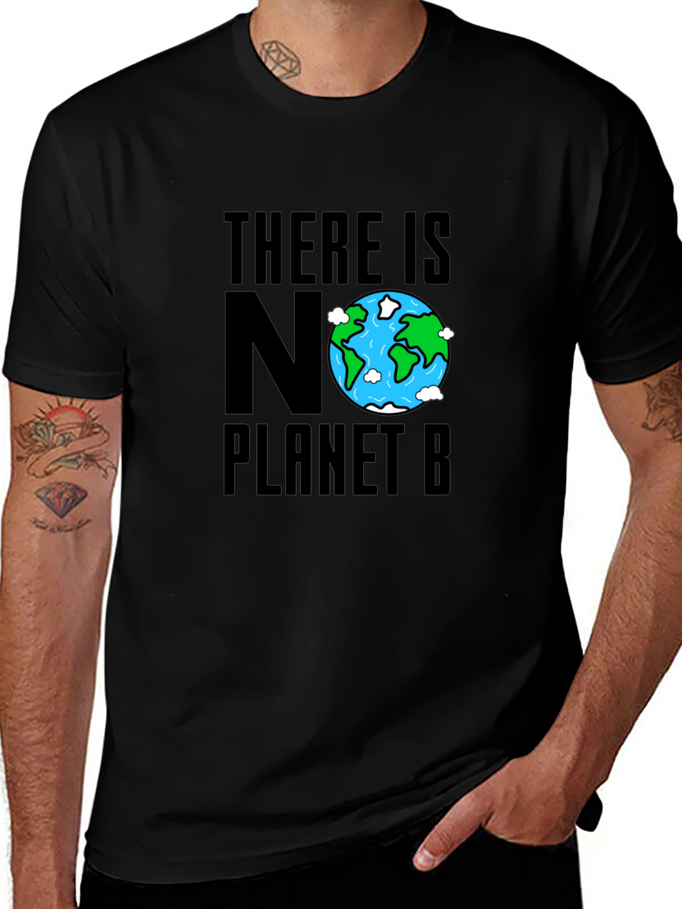 Variant 23 of There Is No Planet B Graphic Tee