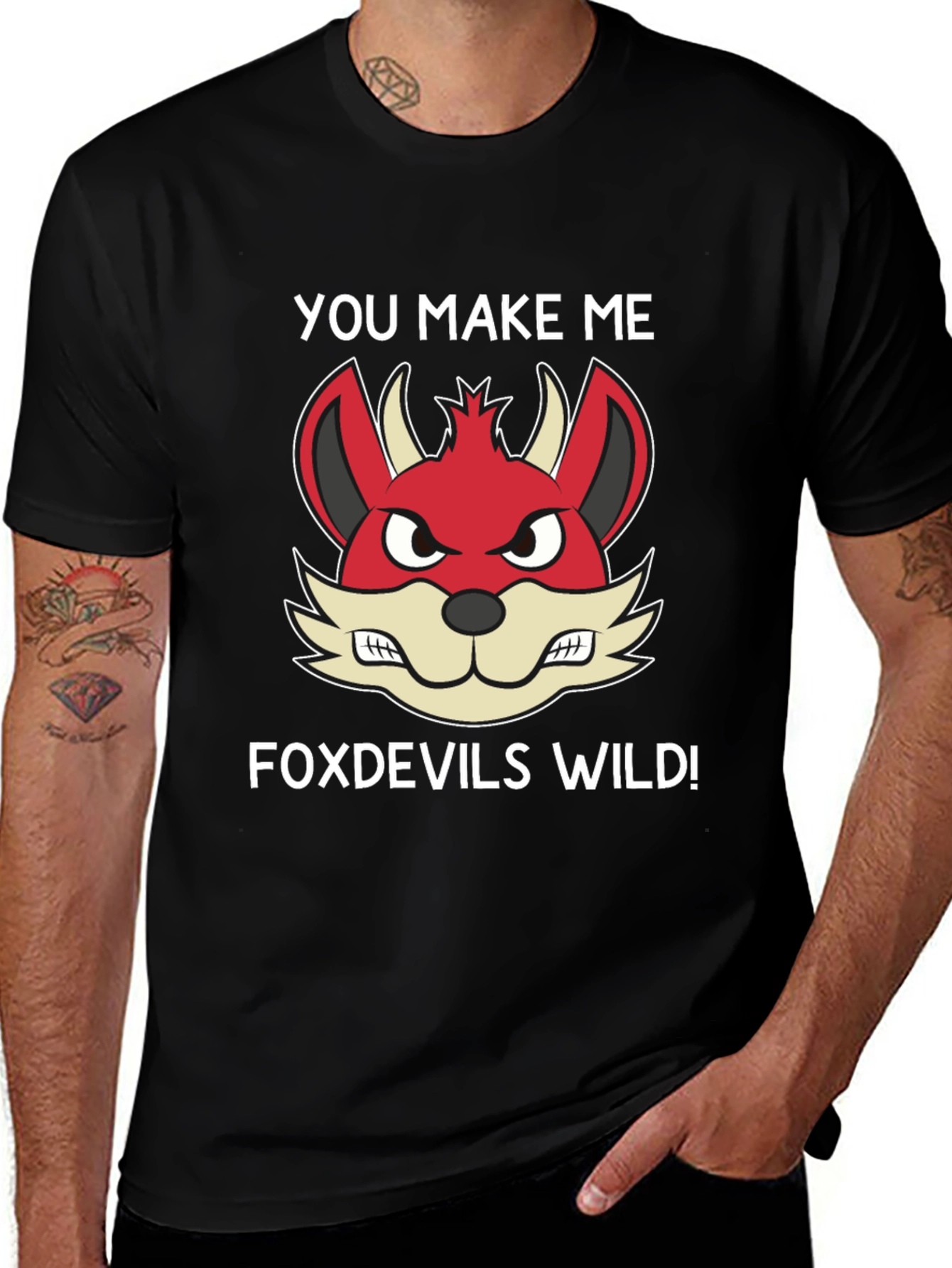 Variant 7 of Foxdevils Wild Graphic Tee